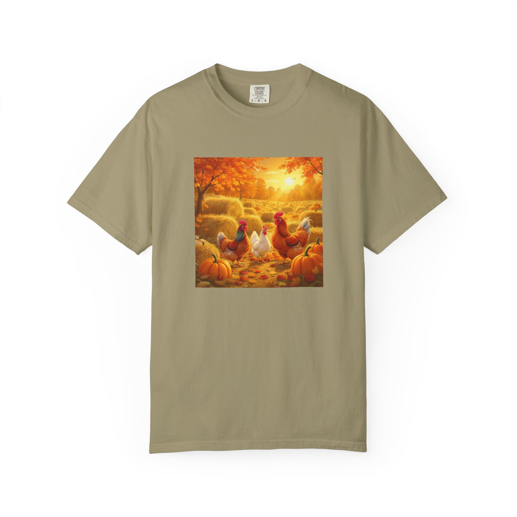 Autumn Coop Crew Autumn Harvest Unisex T-Shirt, Fall Tee, Pumpkin Patch Shirt, Thanksgiving Gift, Casual Wear