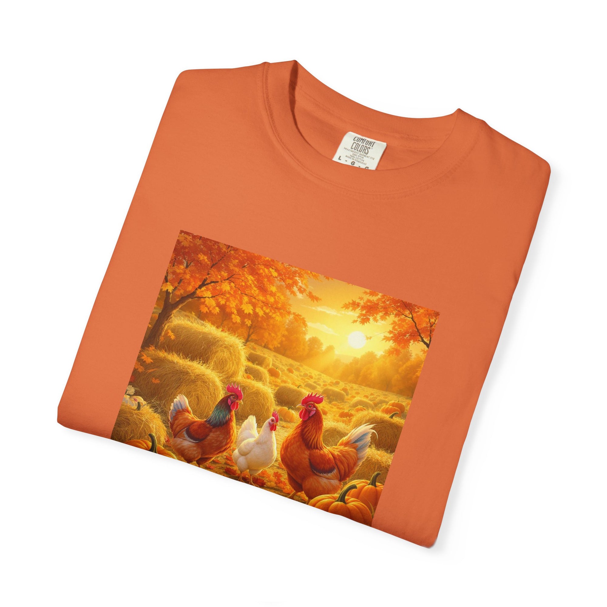 Autumn Coop Crew Autumn Harvest Unisex T-Shirt, Fall Tee, Pumpkin Patch Shirt, Thanksgiving Gift, Casual Wear