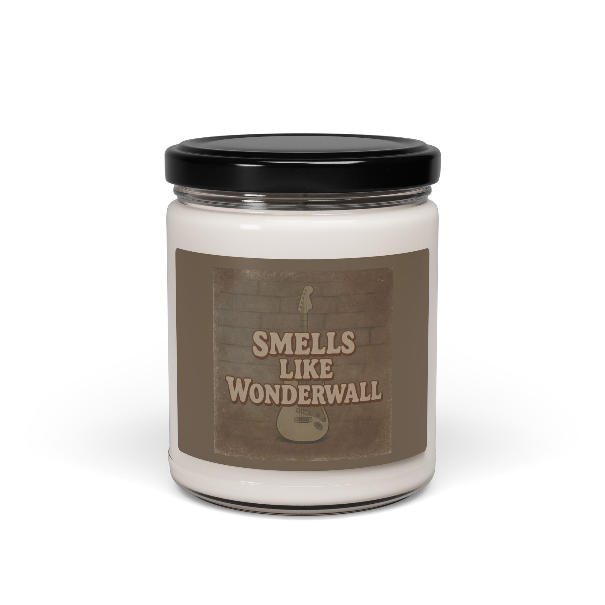Smells Like Wonderwall Soy Candle | 90s Nostalgia Gift | Oasis Inspired Candle | Retro Funny Candle for Music Lovers