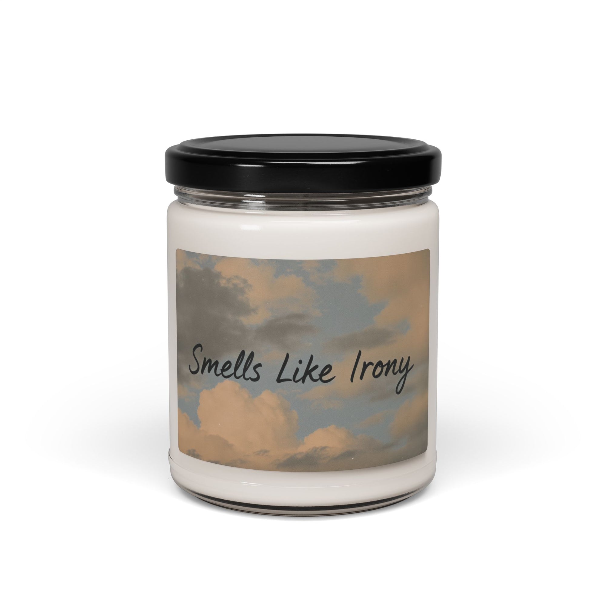 Smells Like Irony Soy Candle | 90s Nostalgia Gift | Inspired Candle | Retro Funny Candle for Music Lovers