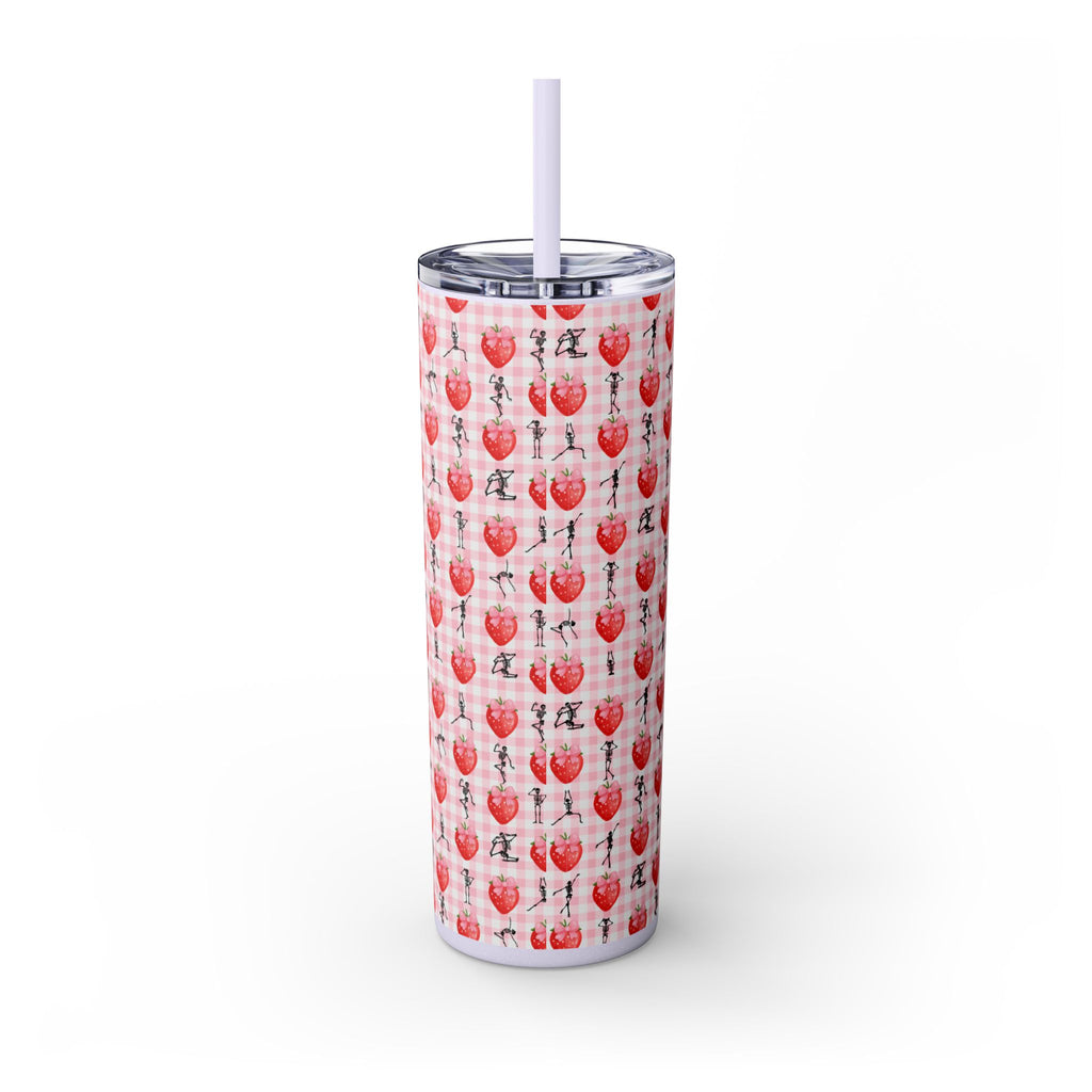 Charming Holiday Skinny Tumbler with Straw, 20oz - Perfect Gift for Parties, Home Use, Outdoor Events, Summer Picnics, or Seasonal [...]