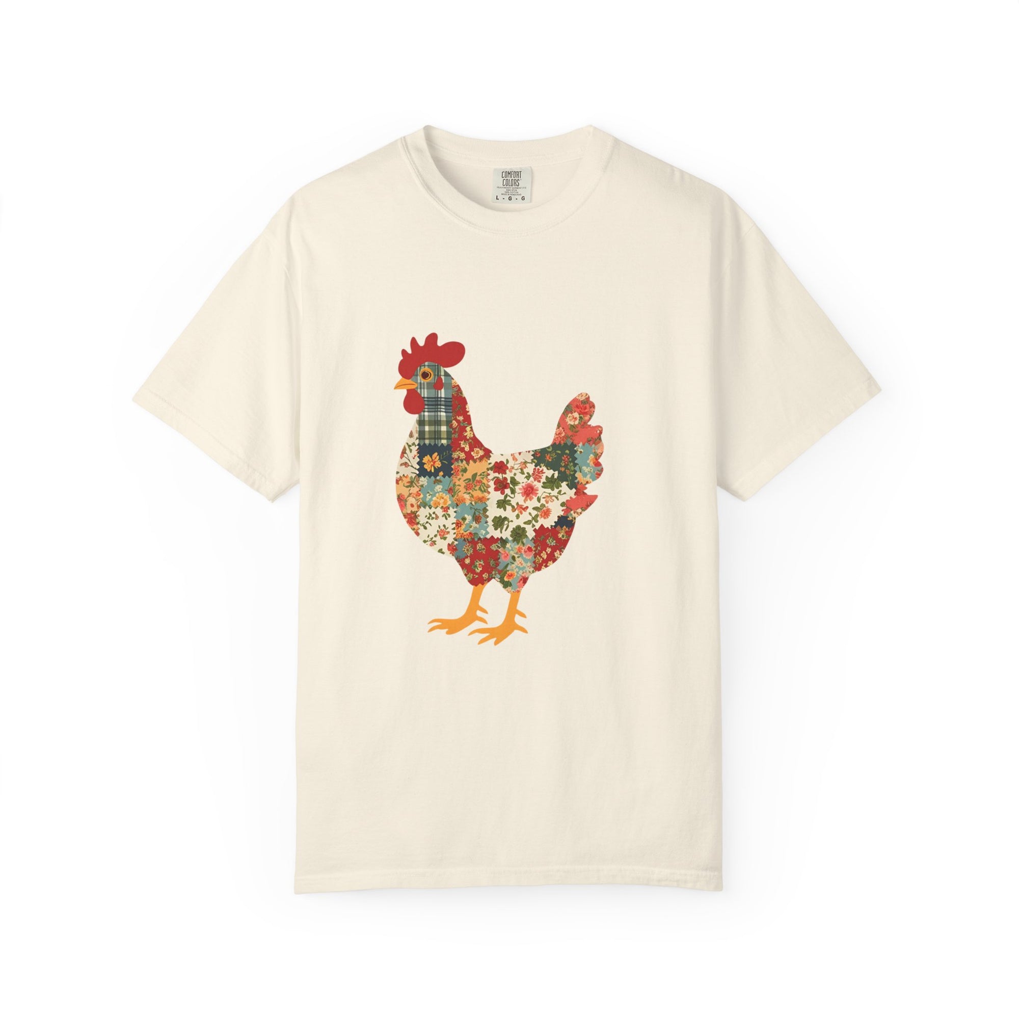 Colorful Chicken Tee for Farm Lovers, Unisex Garment-Dyed T-shirt, Casual Wear, Gifts for Farmers, Animal Lovers, Farmhouse Decor, [...]
