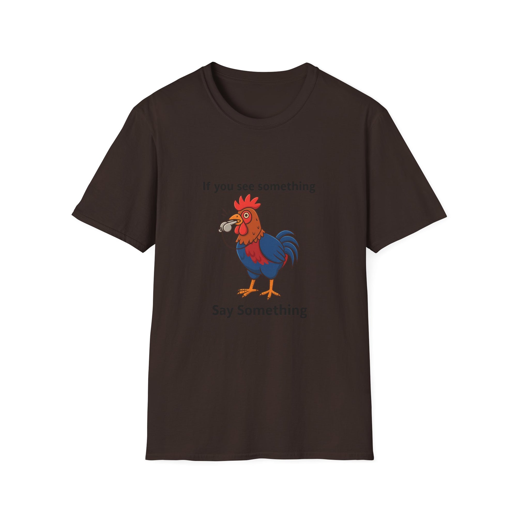 Funny Whistleblower Chicken Shirt – Farm Animal Humor Tee, Gift for Chicken Lovers, Backyard Farm Life