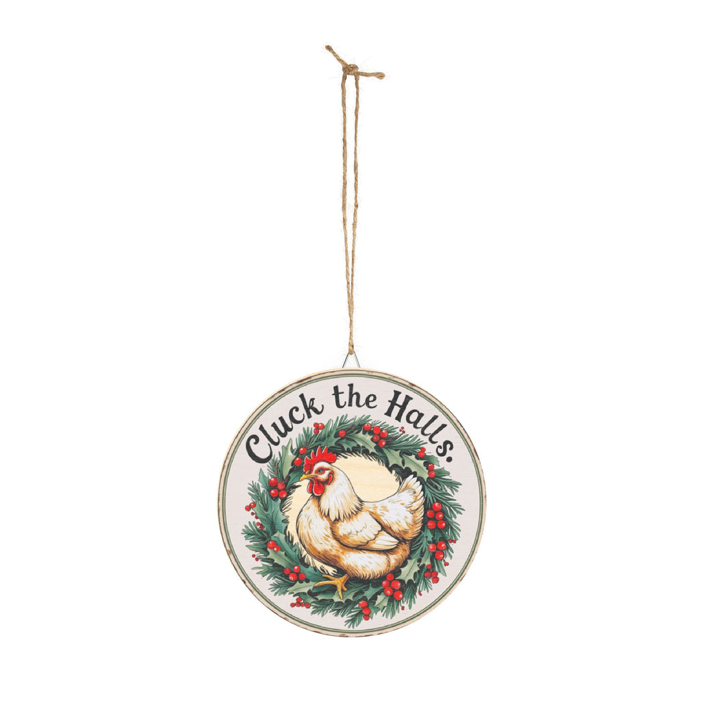 Cluck the Halls Chicken Christmas Sign – Rustic Farmhouse Holiday Decor – Gift for Chicken Moms Festive Cluck the Halls Wood Sign, Holiday Decor, Farmhouse Wall Art, Chicken Home Sign, Christmas Decor, Rustic Gift Idea