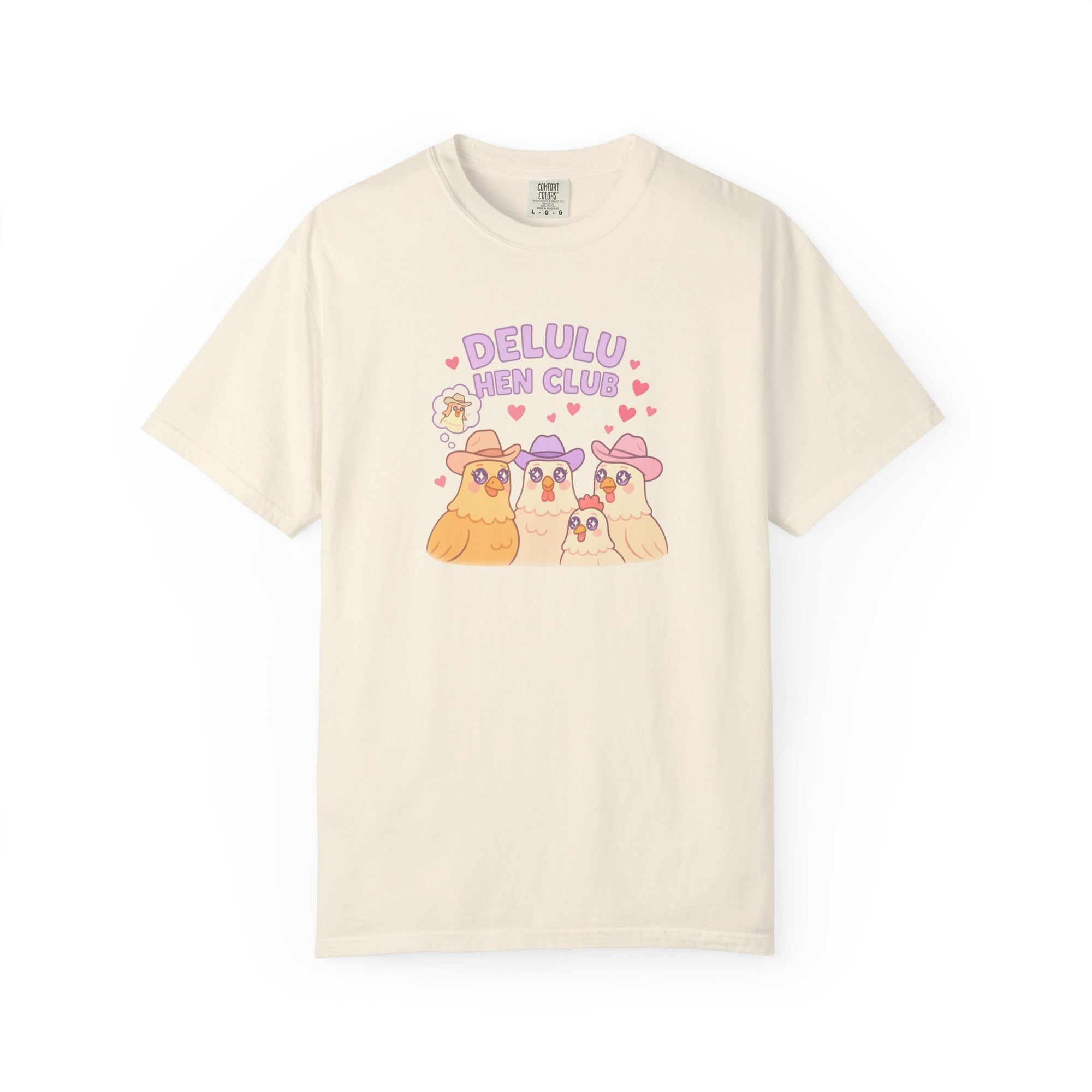 Delulu Hen Chicken Club T-shirt