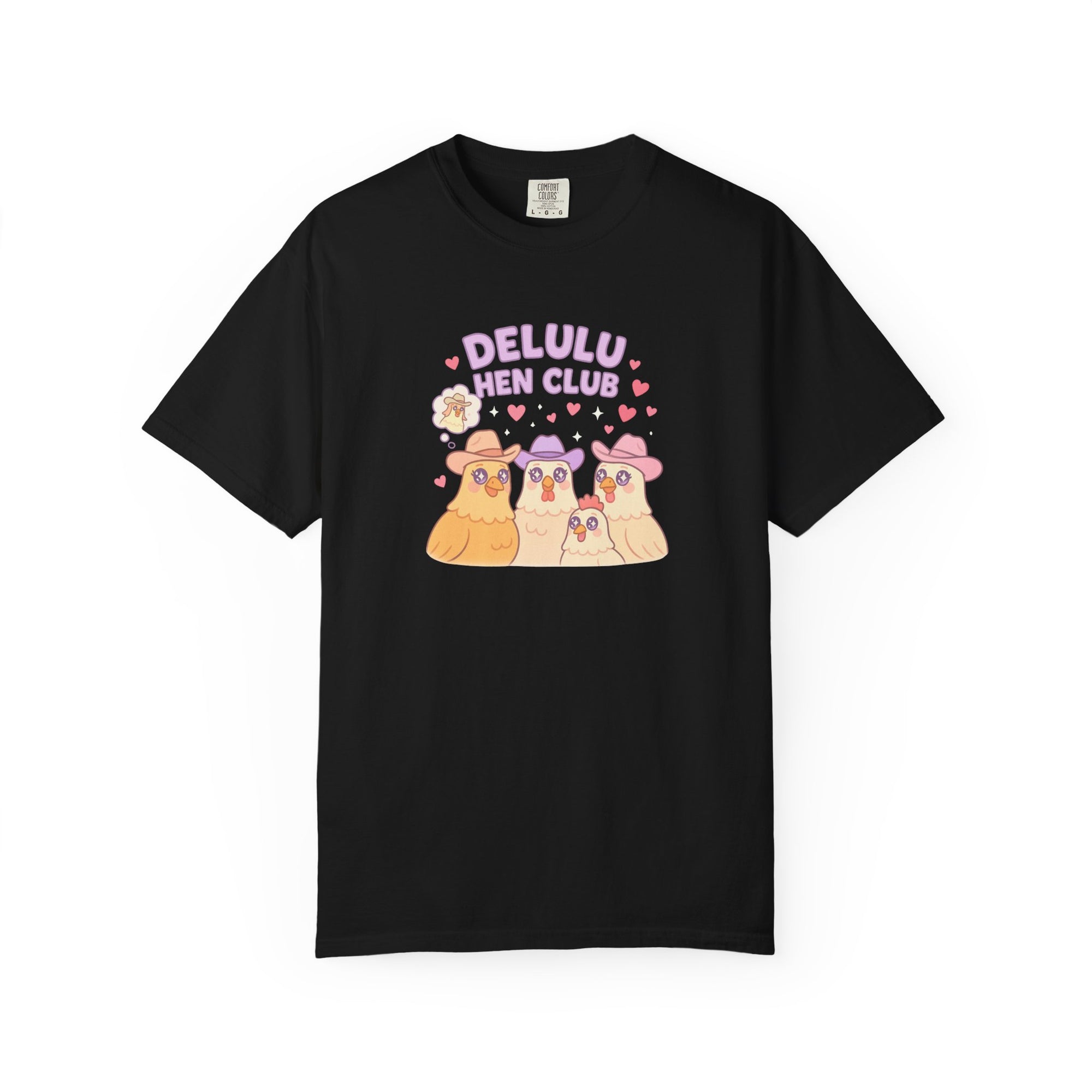 Delulu Hen Chicken Club T-shirt