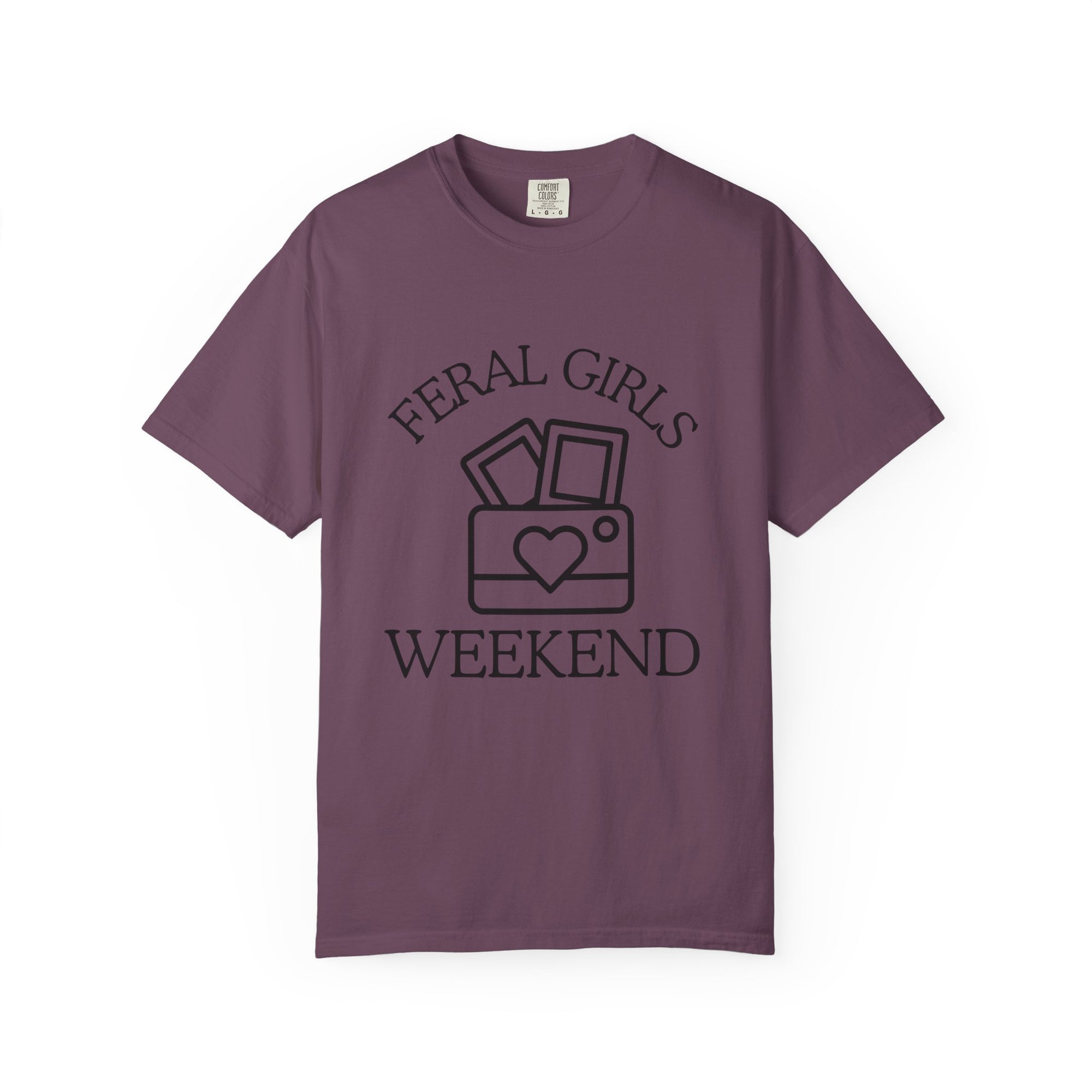 Feral Girls Weekend T-Shirt, Casual Tee for Friend Gatherings, Fun Girls' Night Out Shirt, Gift for Feral Girls, Summer Events Top