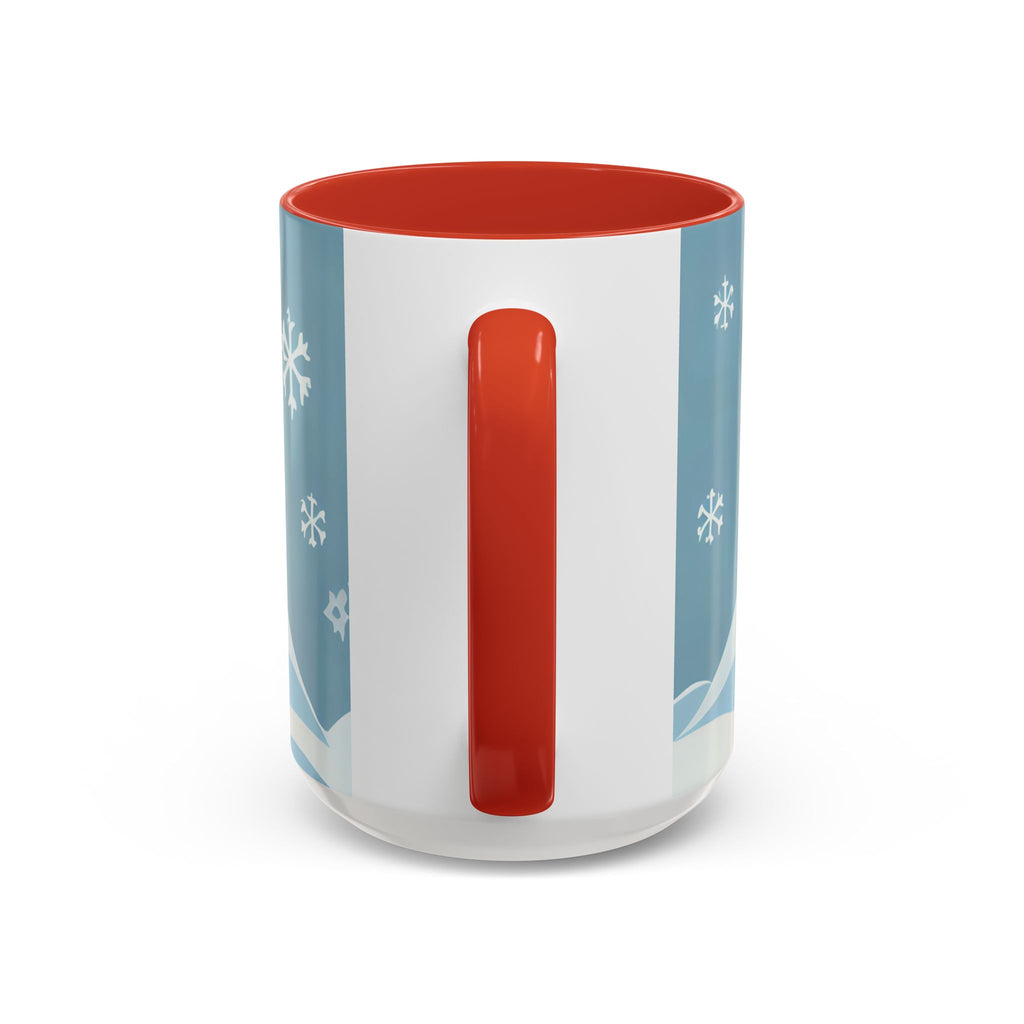 Merry Chickmas Christmas Chicken Accent Coffee Mug - Cute Holiday Gift, Festive Drinkware, Winter Celebration, Merry Chickmas, Funny Holiday Gift for Chicken Moms