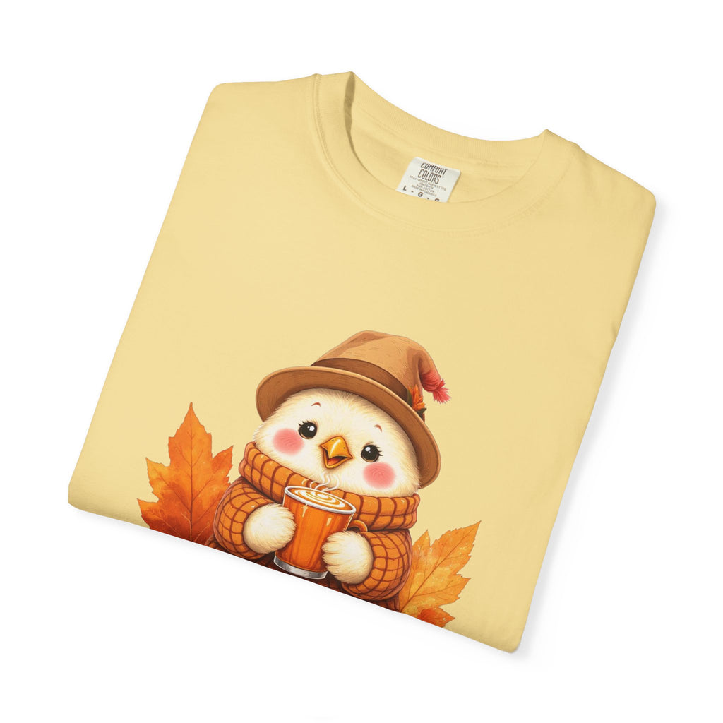 Pumpkin Spice and Peckin Nice Whimsical Snowman Tshirt, Unisex Fall Tee, Holiday Shirt, Thanksgiving Outfit, Winter Wardrobe Essential