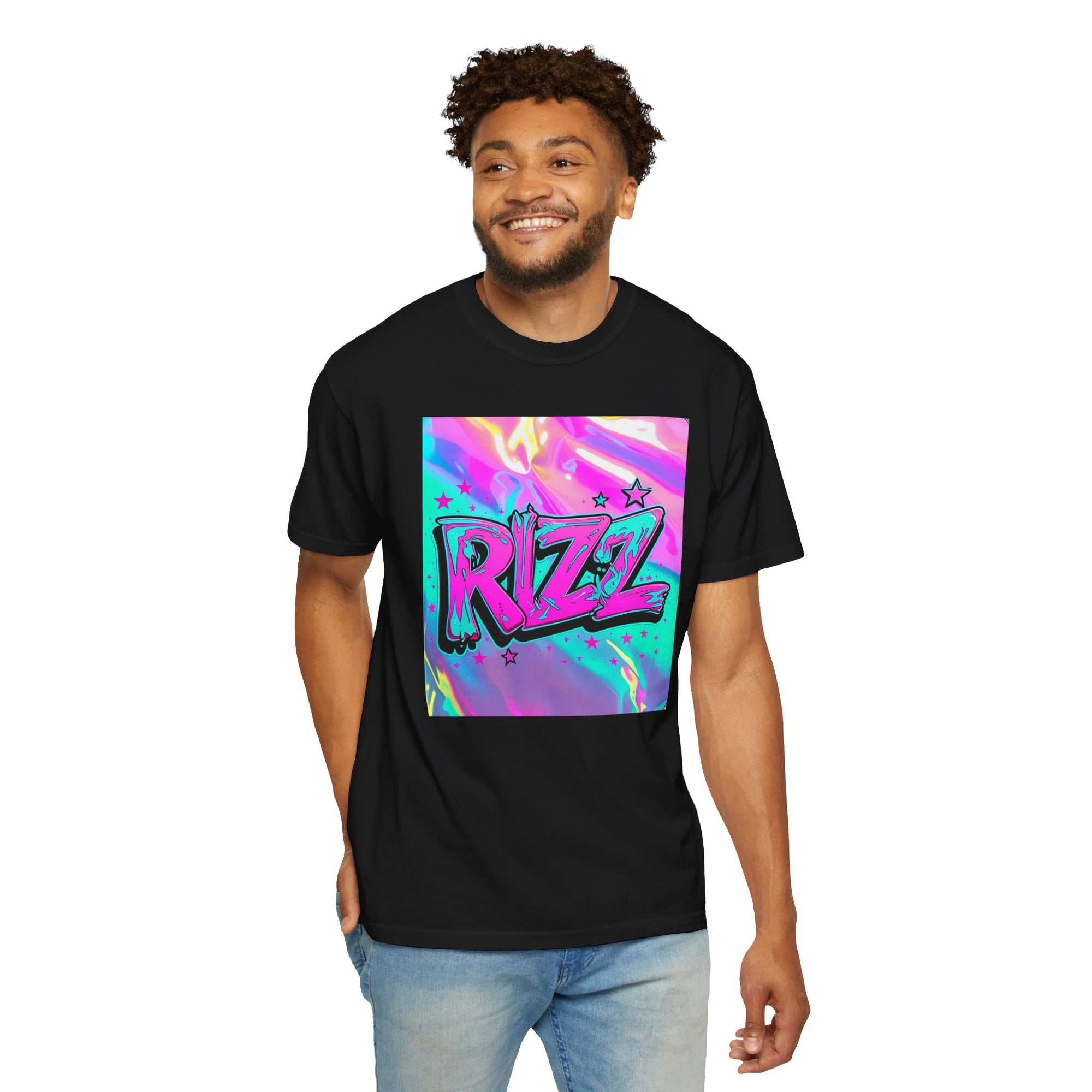 Rizz Vibe Unisex Garment-Dyed T-Shirt