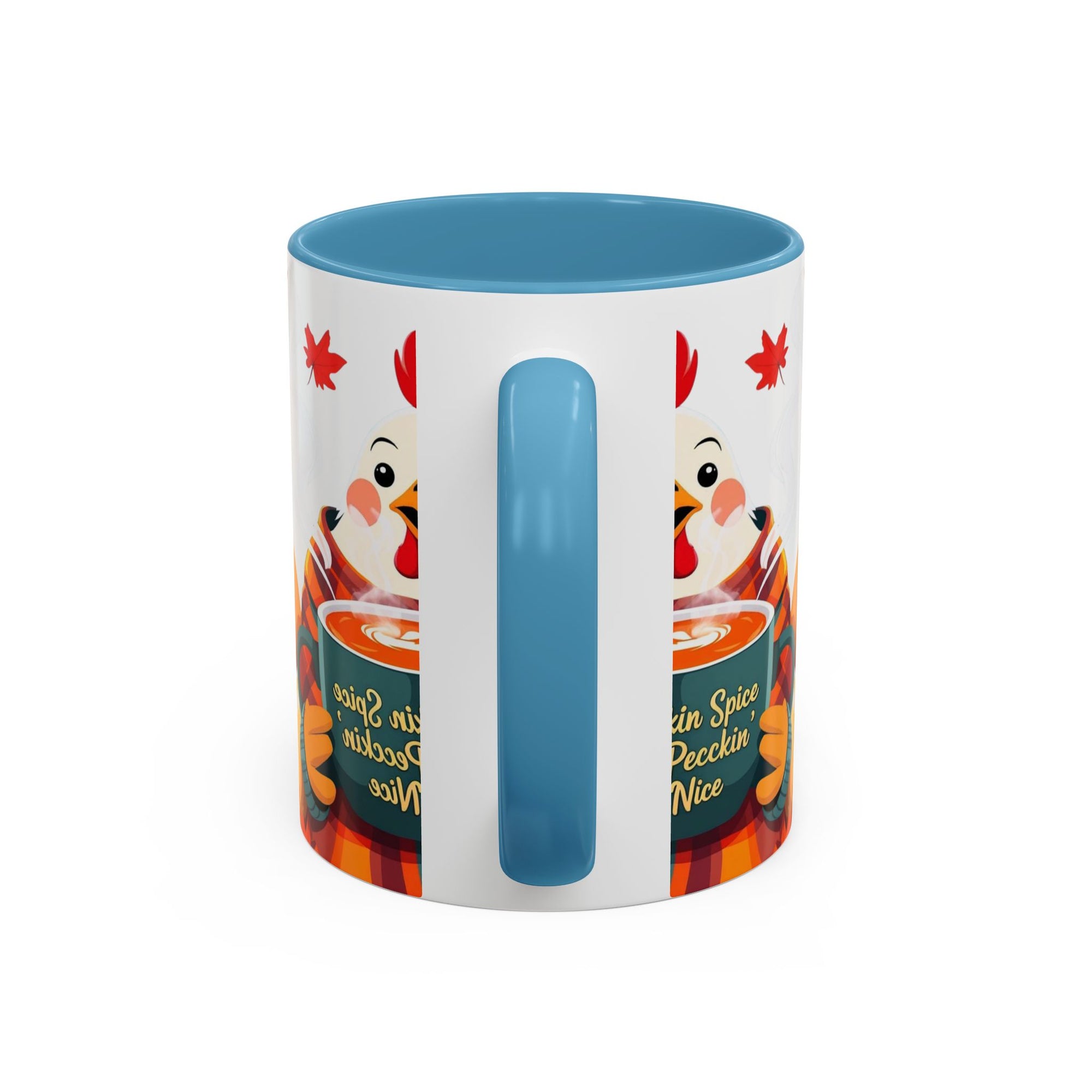 Pumpkin Spice & Peckin’ Nice Mug – Funny Chicken Coffee Cup – Fall Farmhouse Gift for Chicken Lovers Autumn Chicken Coffee Mug, Cute Fall Cup, Pumpkin Spice, Thanksgiving Gift, Farmhouse Decor, Cozy Vibes
