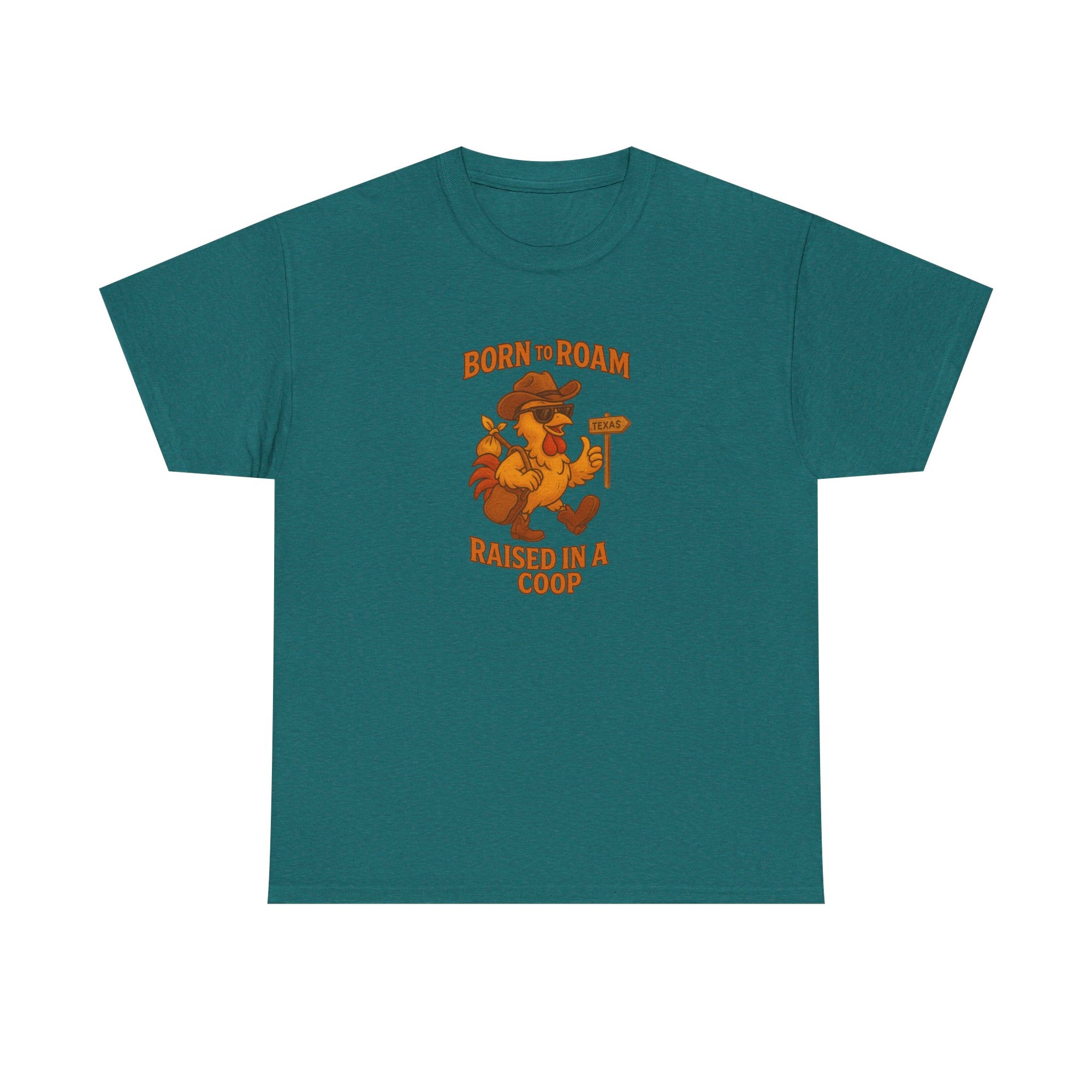 Born to Roam Retro Hen House Unisex Tee