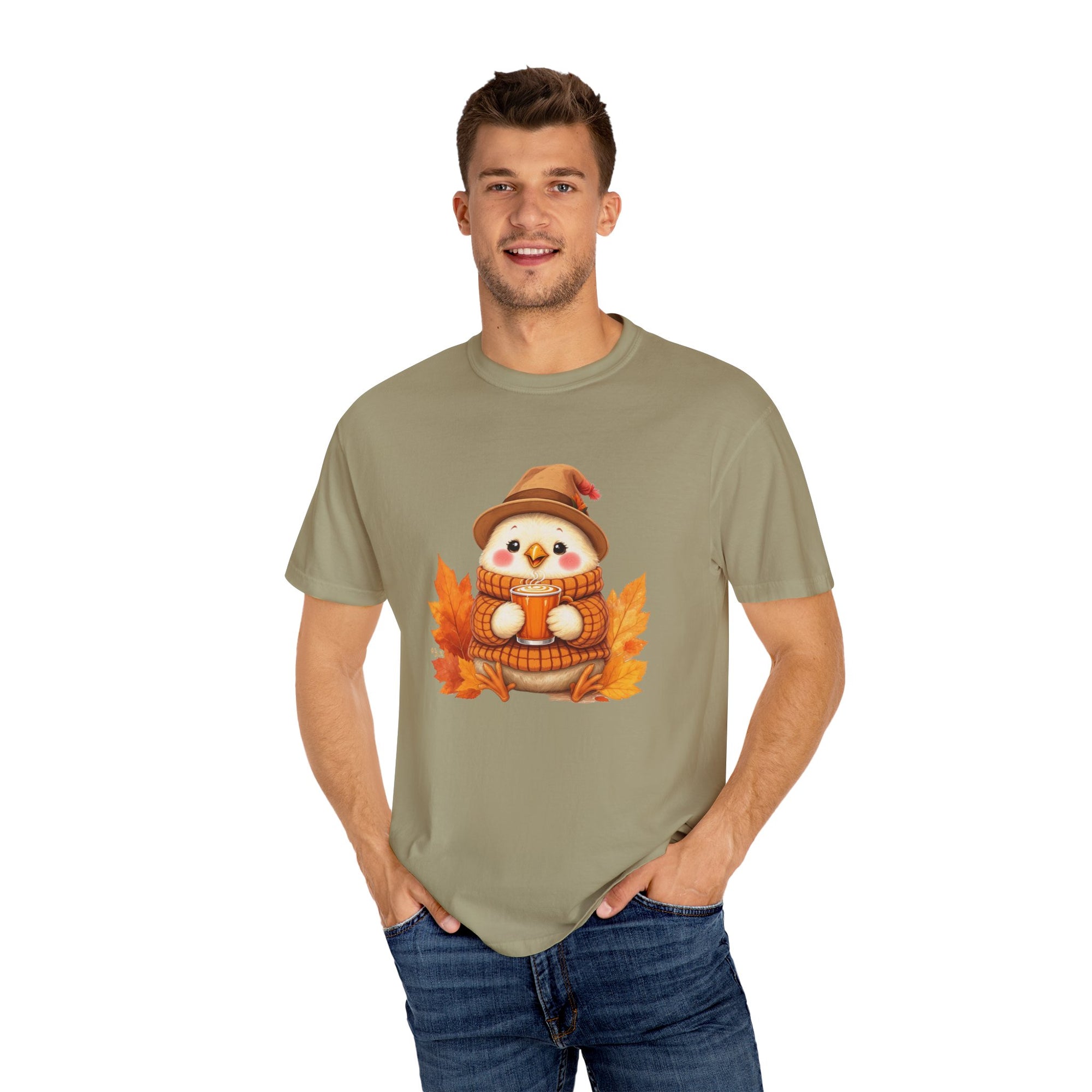 Pumpkin Spice and Peckin Nice Whimsical Snowman Tshirt, Unisex Fall Tee, Holiday Shirt, Thanksgiving Outfit, Winter Wardrobe Essential
