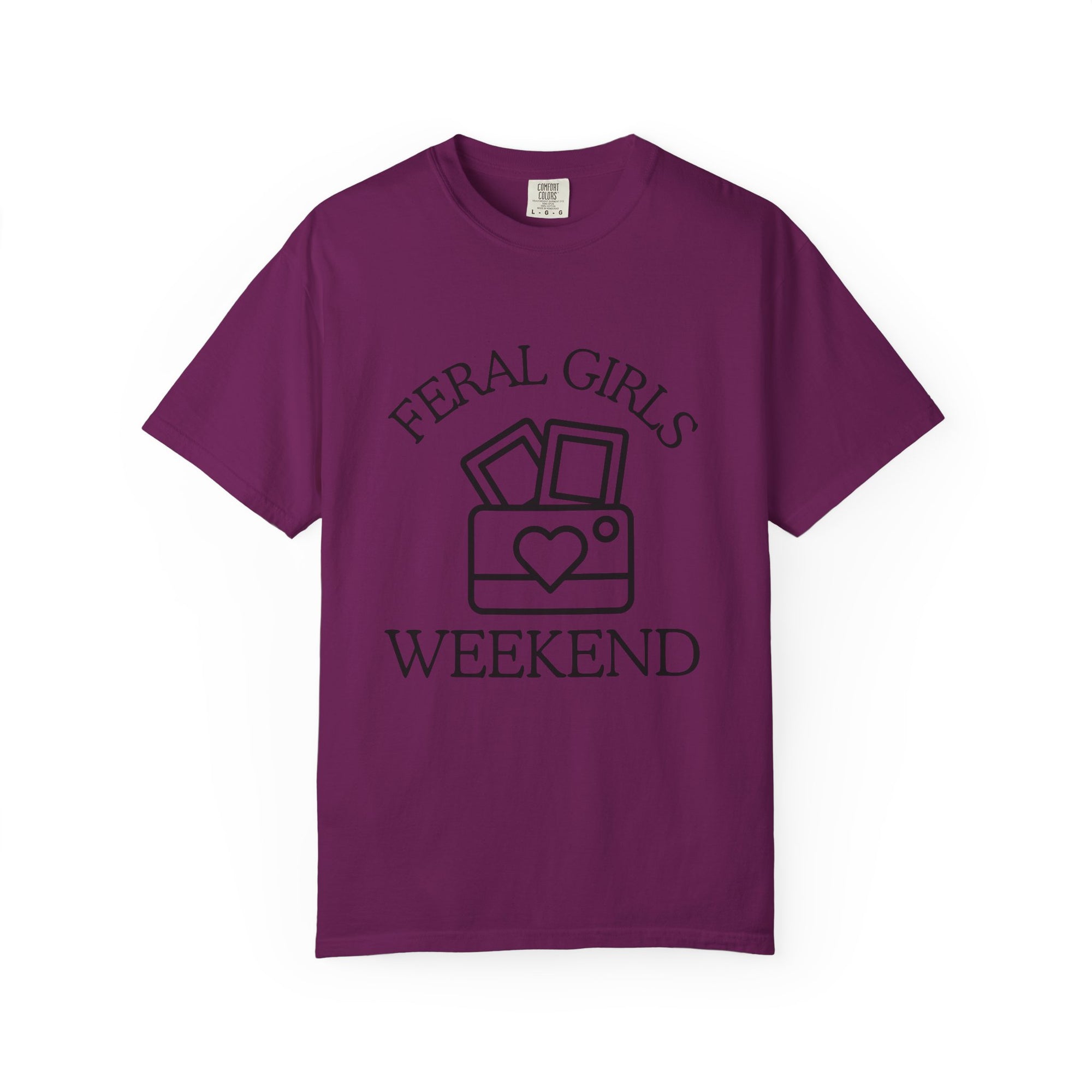 Feral Girls Weekend T-Shirt, Casual Tee for Friend Gatherings, Fun Girls' Night Out Shirt, Gift for Feral Girls, Summer Events Top