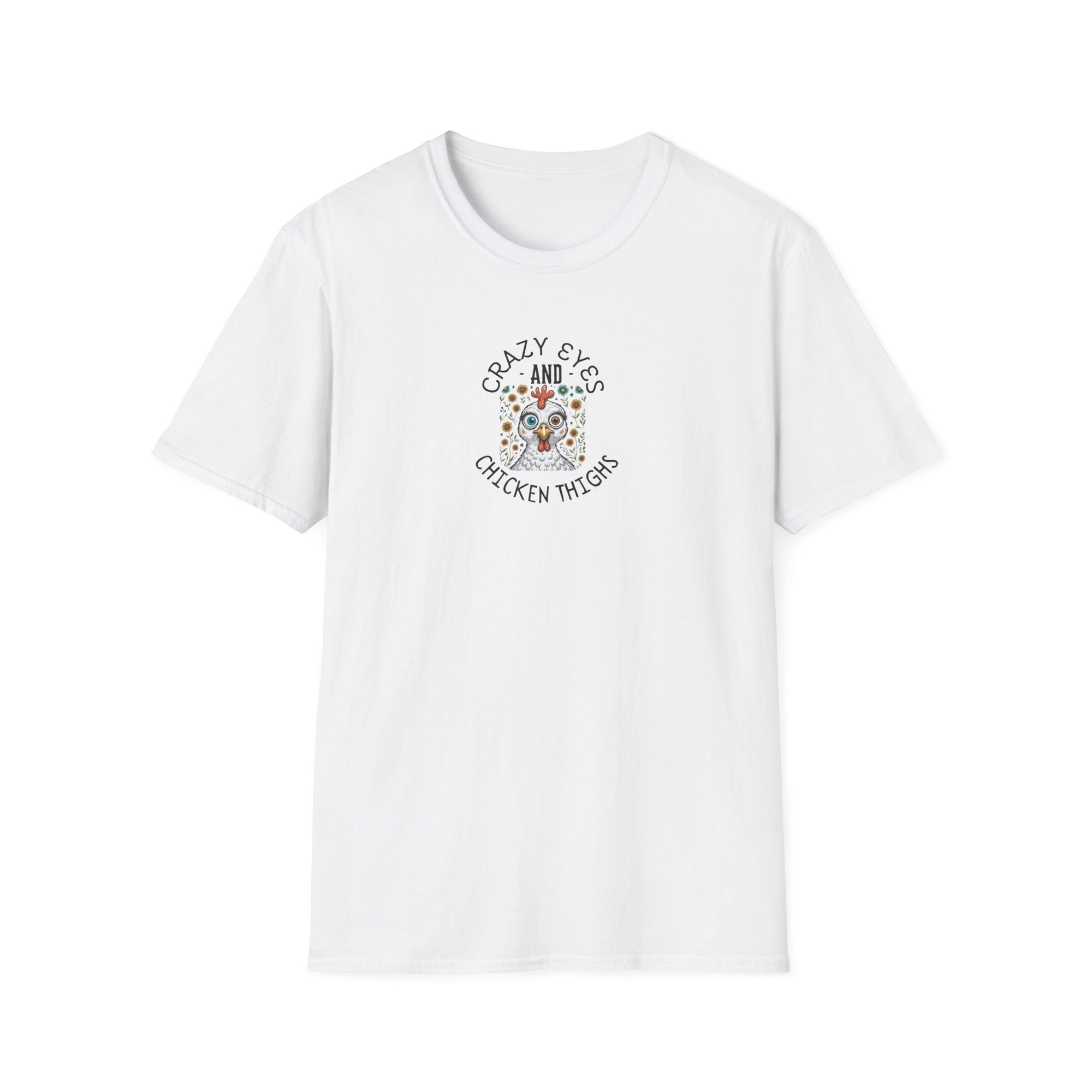 Crazy Eyes & Chicken Thighs Unisex T-Shirt