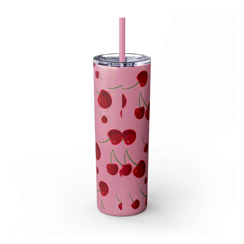 Cherry Kiss Skinny Tumbler