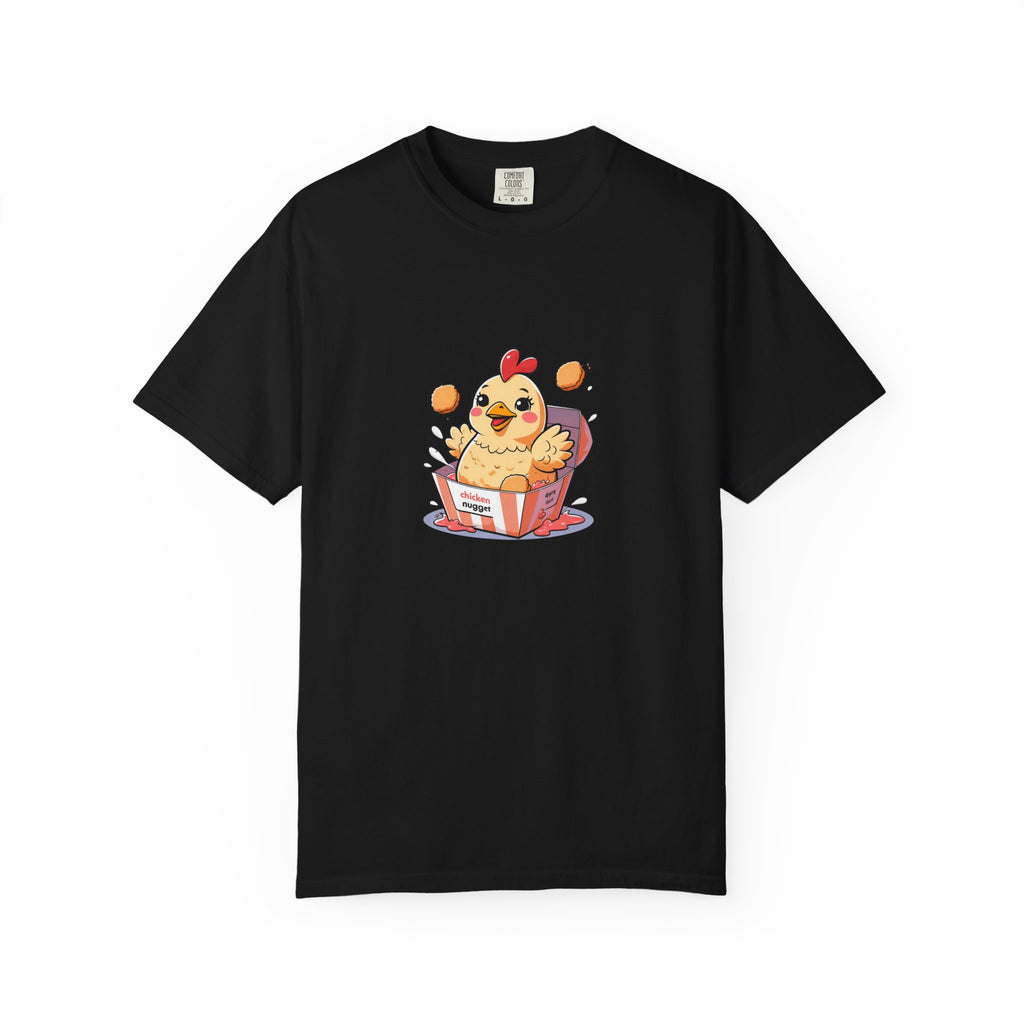 Cute Chicken Nugget Graphic T-Shirt, Fun Tee for Animal Lovers, Perfect Gift for Birthdays, Family Gatherings, and Chicken Lovers