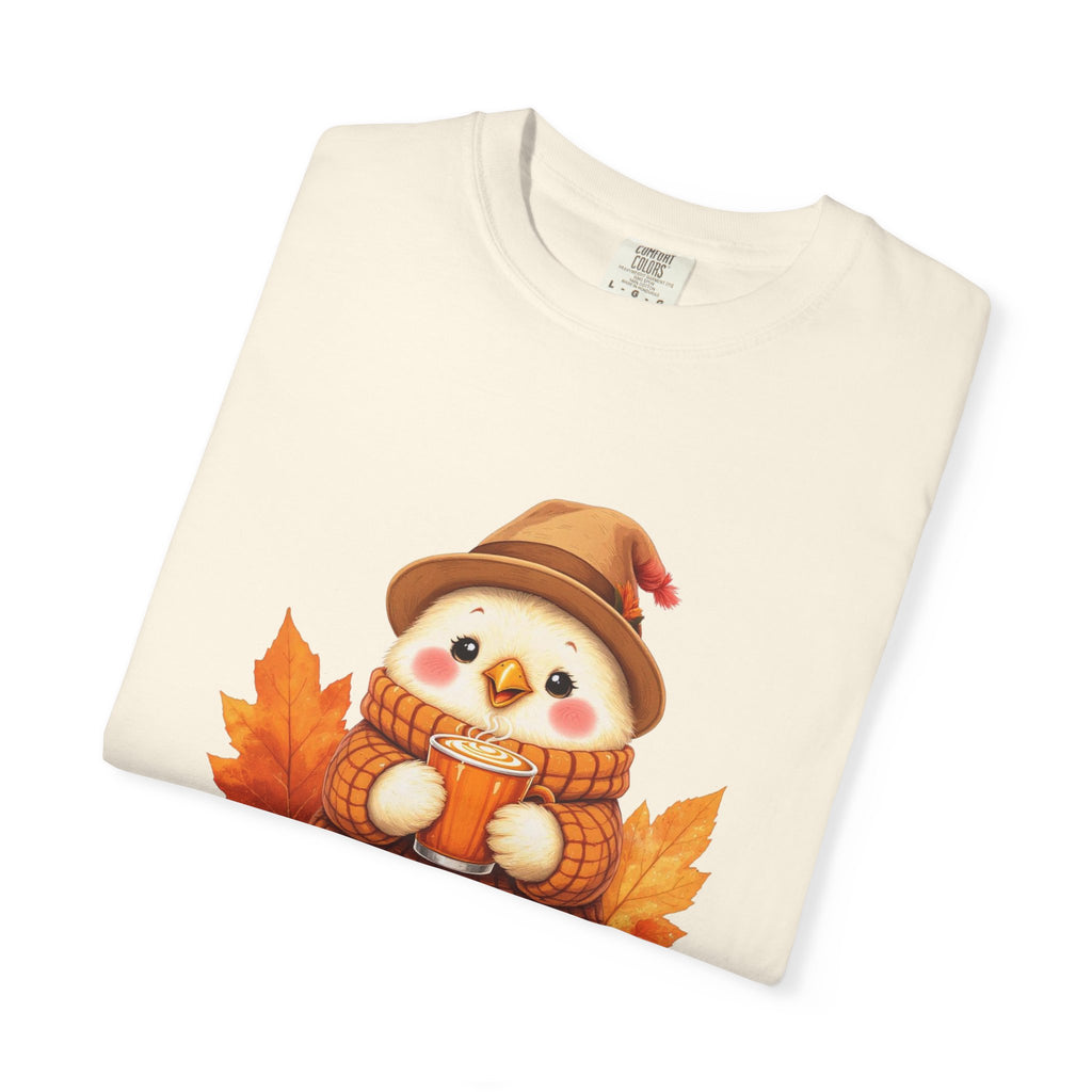 Pumpkin Spice and Peckin Nice Whimsical Snowman Tshirt, Unisex Fall Tee, Holiday Shirt, Thanksgiving Outfit, Winter Wardrobe Essential