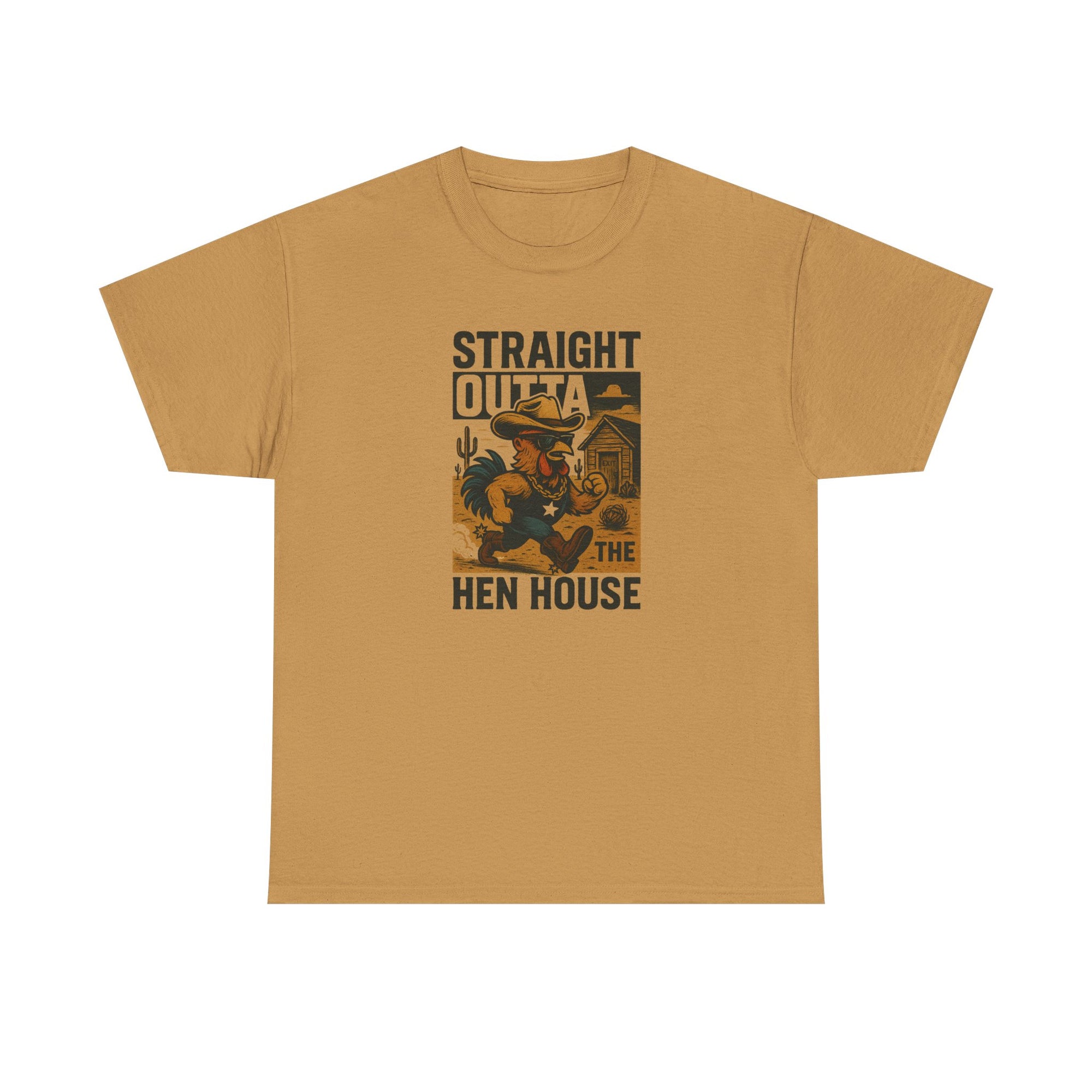 Straight Outta the Hen House Tee - Fun Graphic T-Shirt