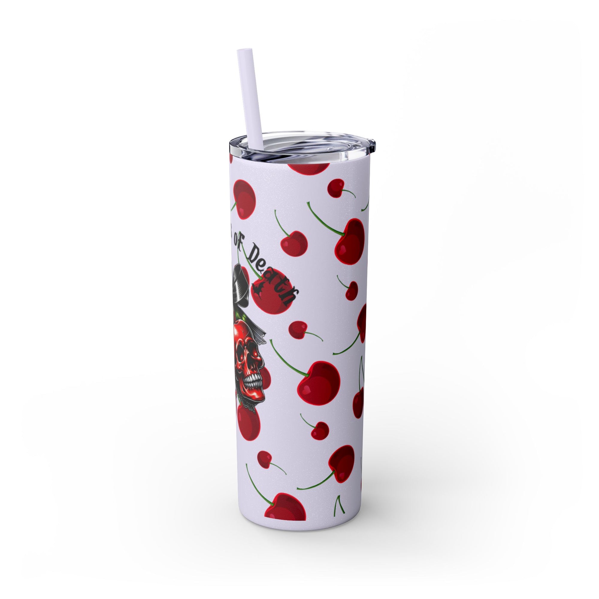 Cherry Kiss Skinny Tumbler