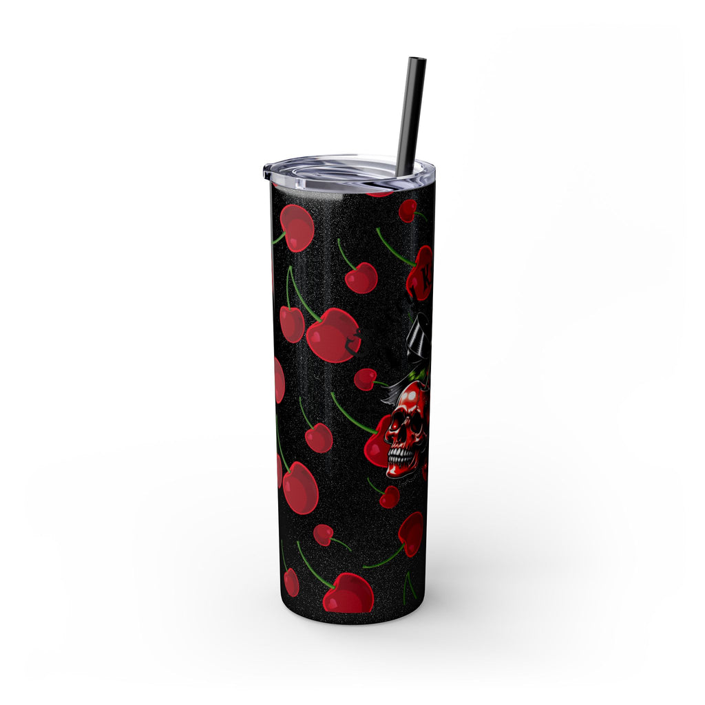 Cherry Kiss Skinny Tumbler