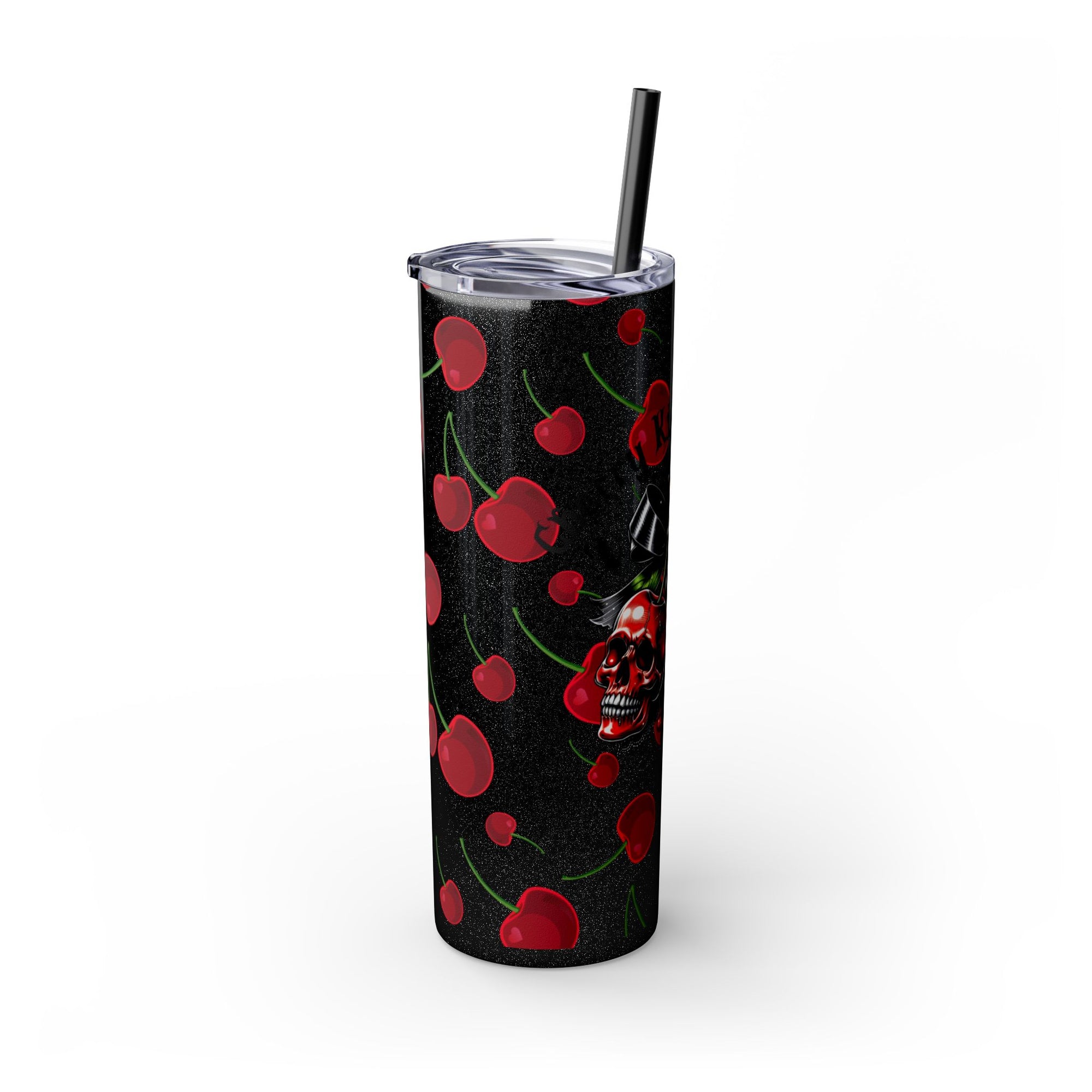 Cherry Kiss Skinny Tumbler