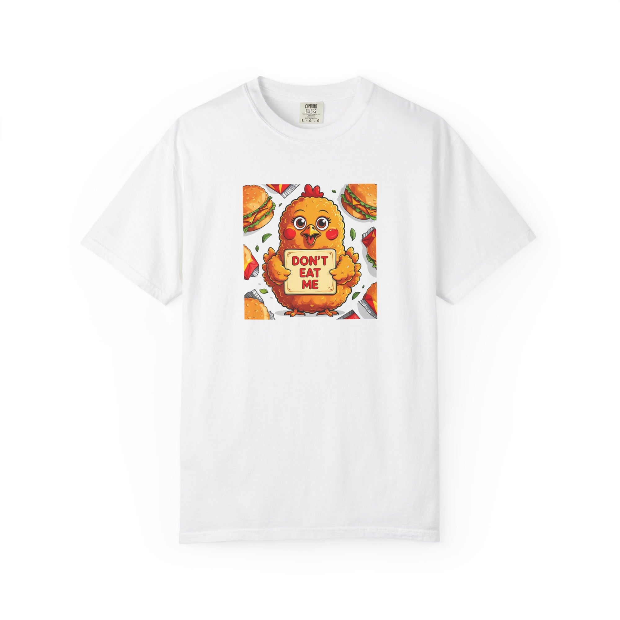 Don't Eat Me Chicken Funny Foodie T-Shirt - Don't Eat Me Chicken Tee, Humorous Gift, Unisex Casual Wear, Perfect for Food Lovers, Poultry Humor