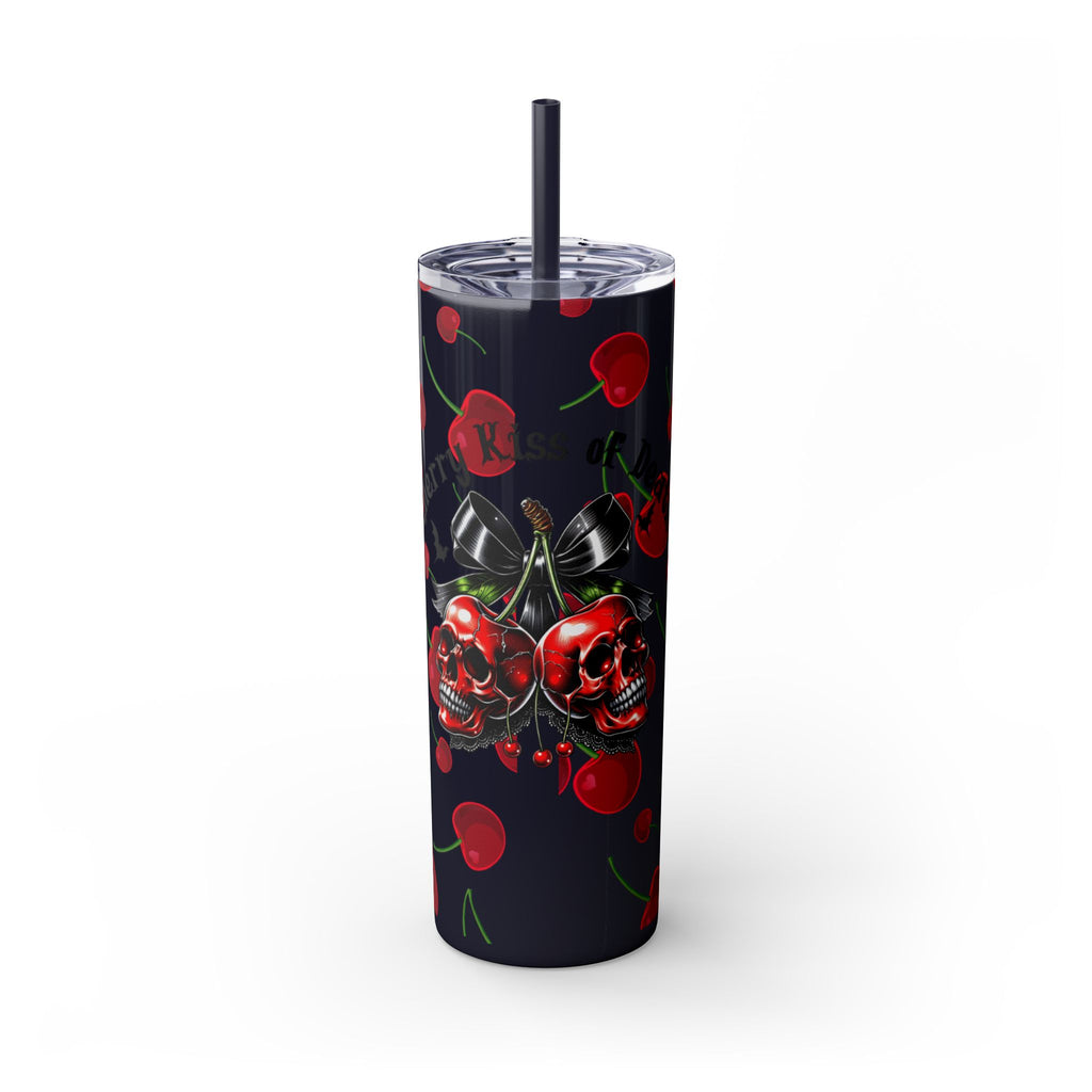Cherry Kiss Skinny Tumbler