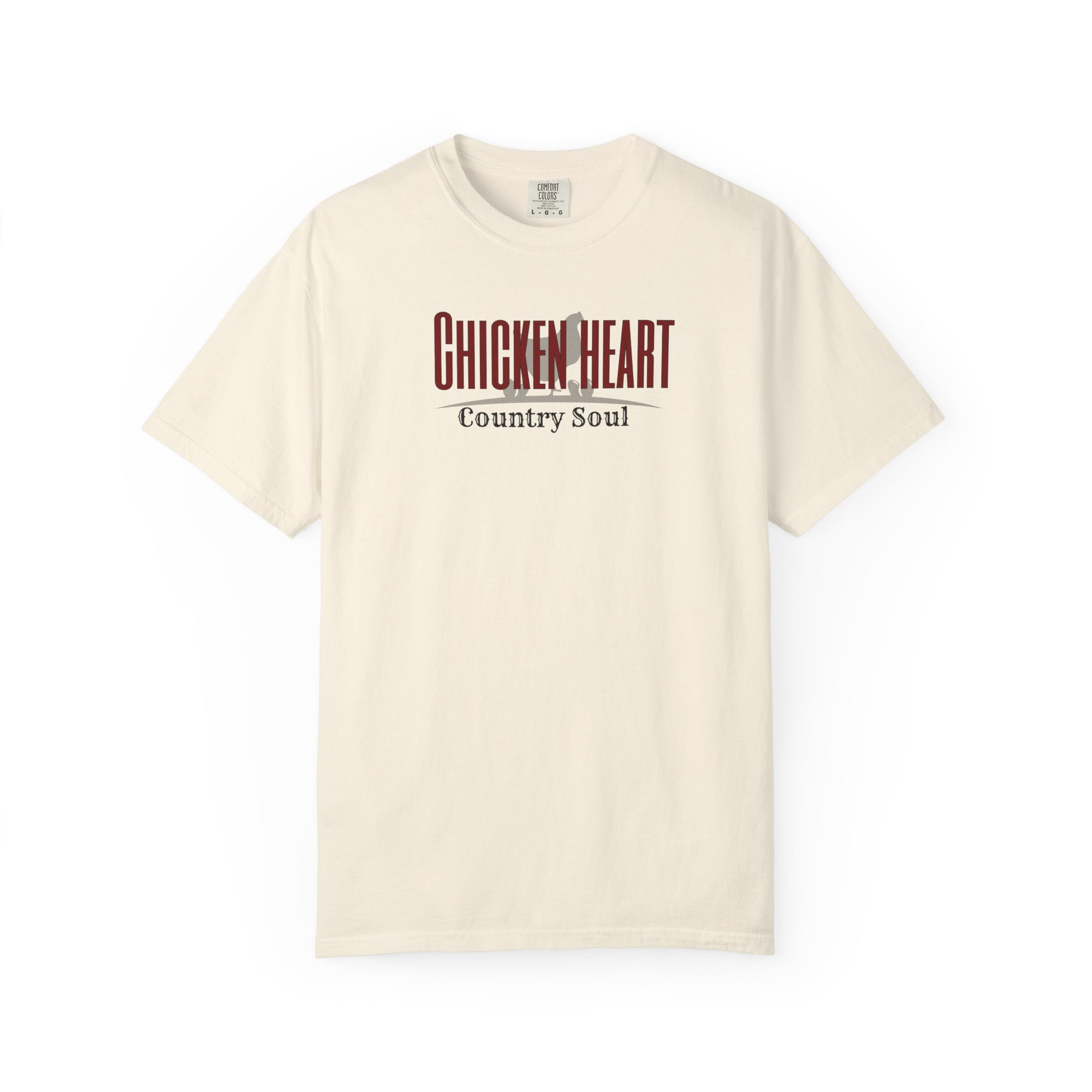Chicken Heart Country Soul T-Shirt – Funny Chicken Lover Tee – Farmhouse Graphic Tee for Women – Country Girl Poultry Keeper Gift