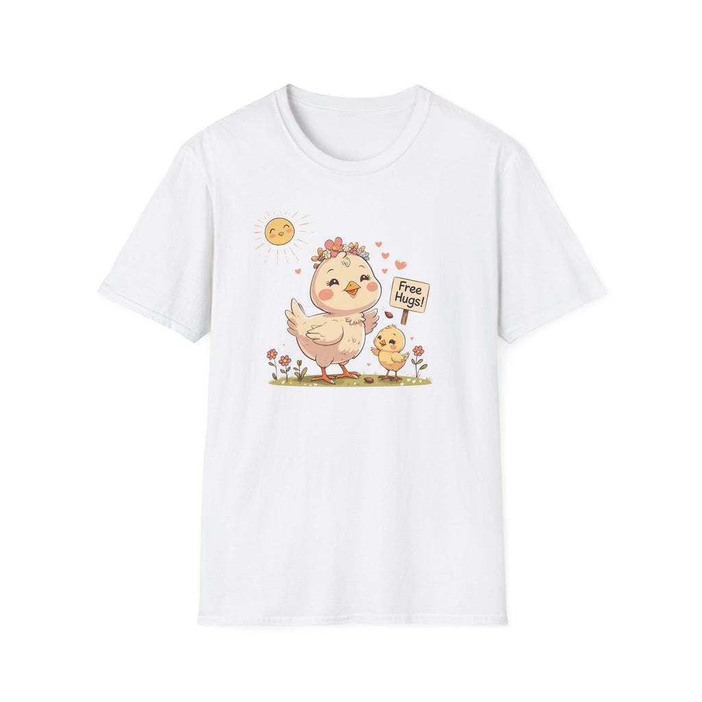 Free Hugs Sweet Chicken Unisex Softstyle T-Shirt