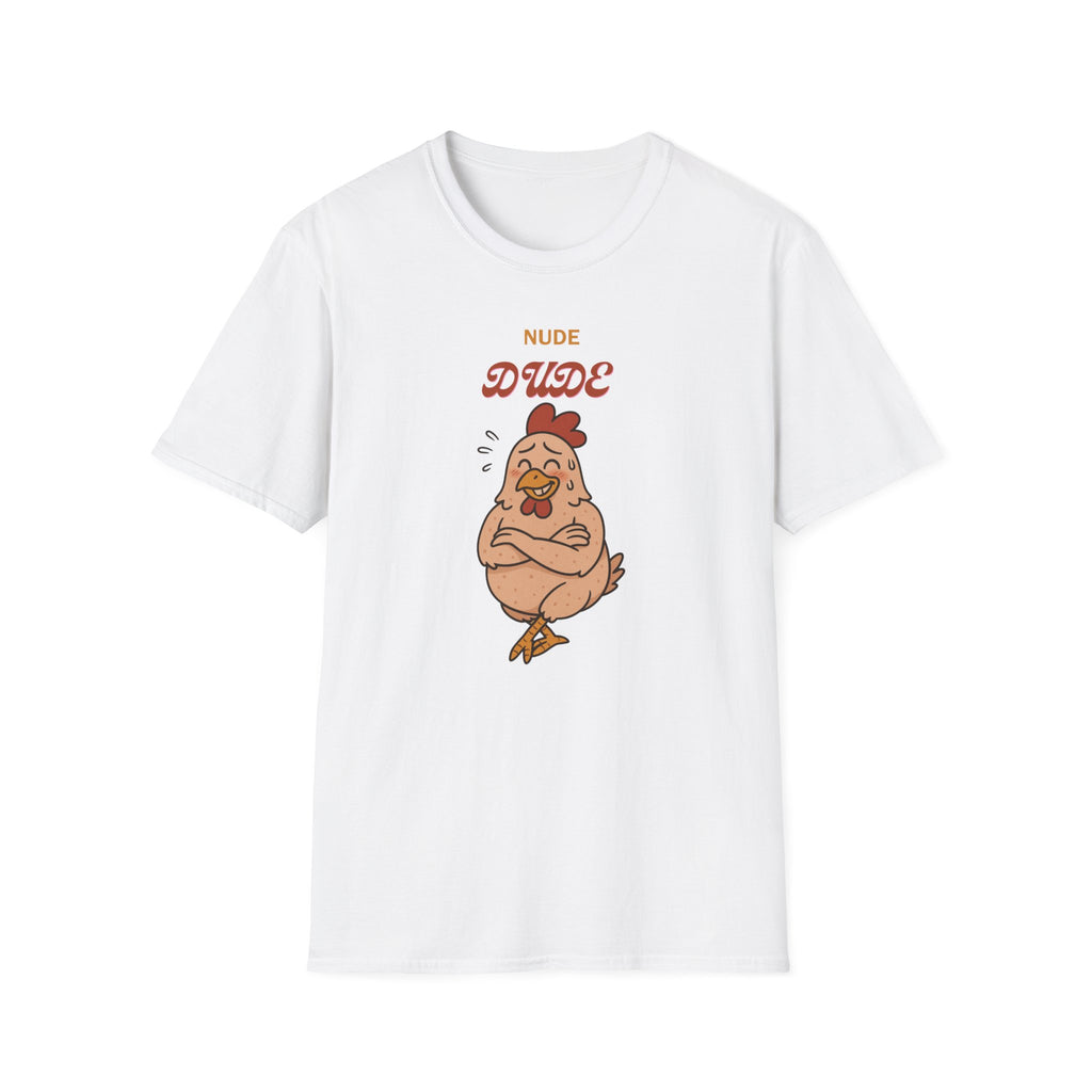 Nude Dude Chicken Unisex T-Shirt