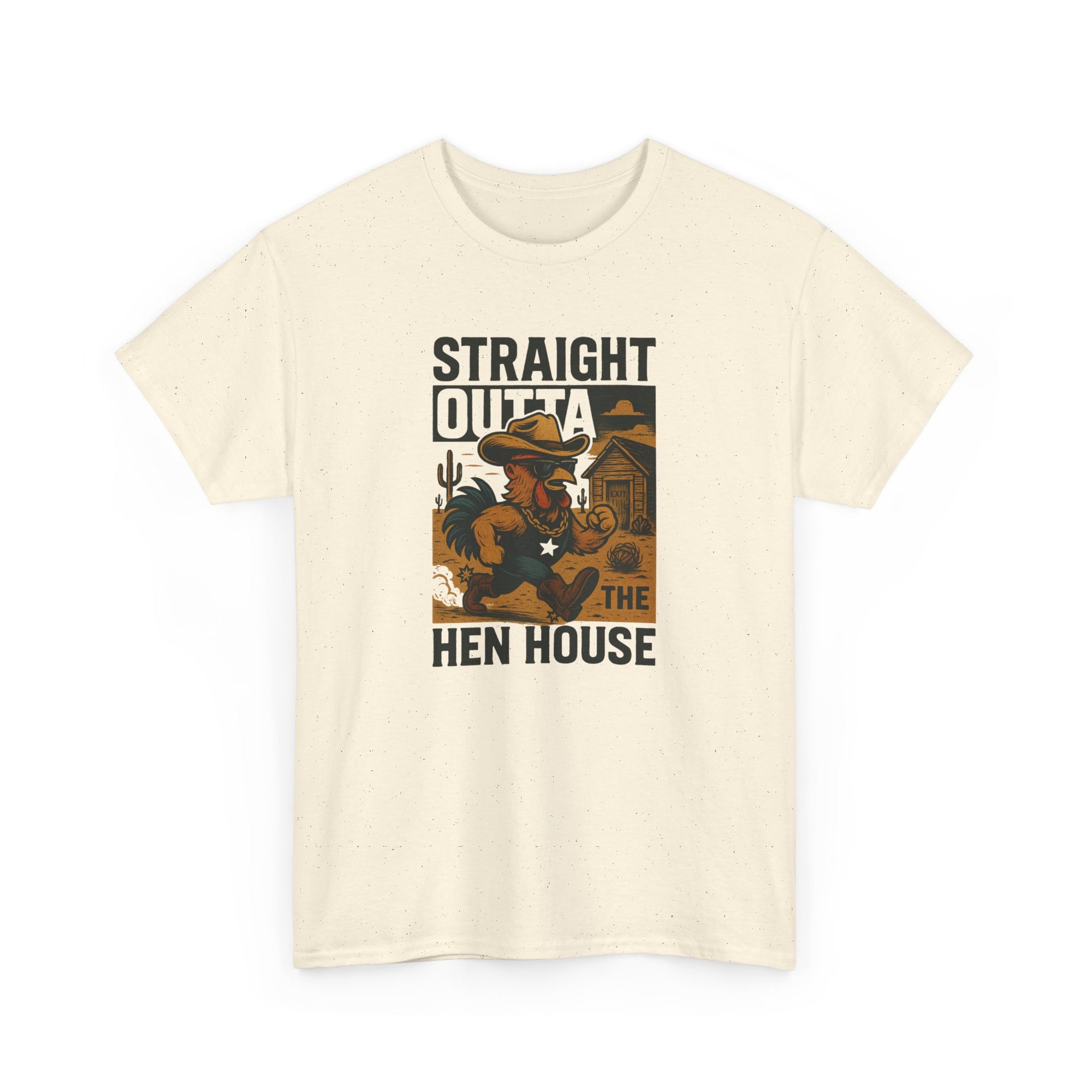 Straight Outta the Hen House Tee - Fun Graphic T-Shirt