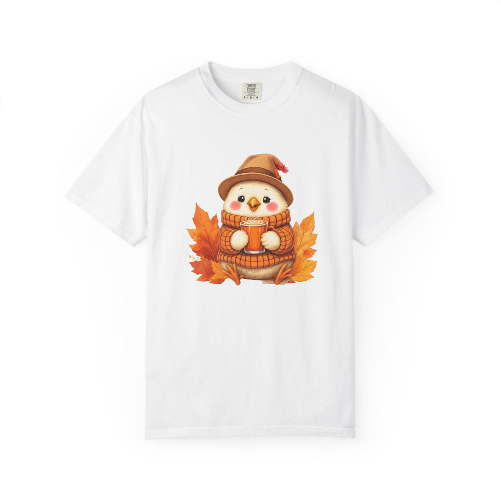 Pumpkin Spice and Peckin Nice Whimsical Snowman Tshirt, Unisex Fall Tee, Holiday Shirt, Thanksgiving Outfit, Winter Wardrobe Essential