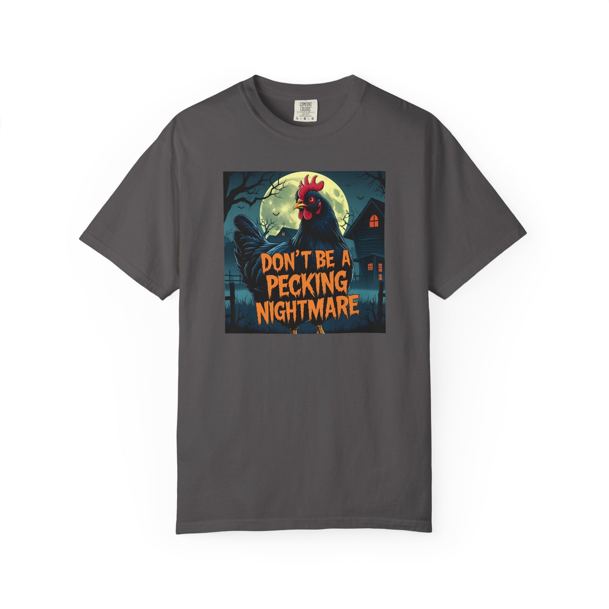 Don't Be a Pecking Nightmare T-shirt, Funny Halloween Shirt, Unisex Tee, Unique Gift, Seasonal Apparel, Spooky Vibe, Casual Wear