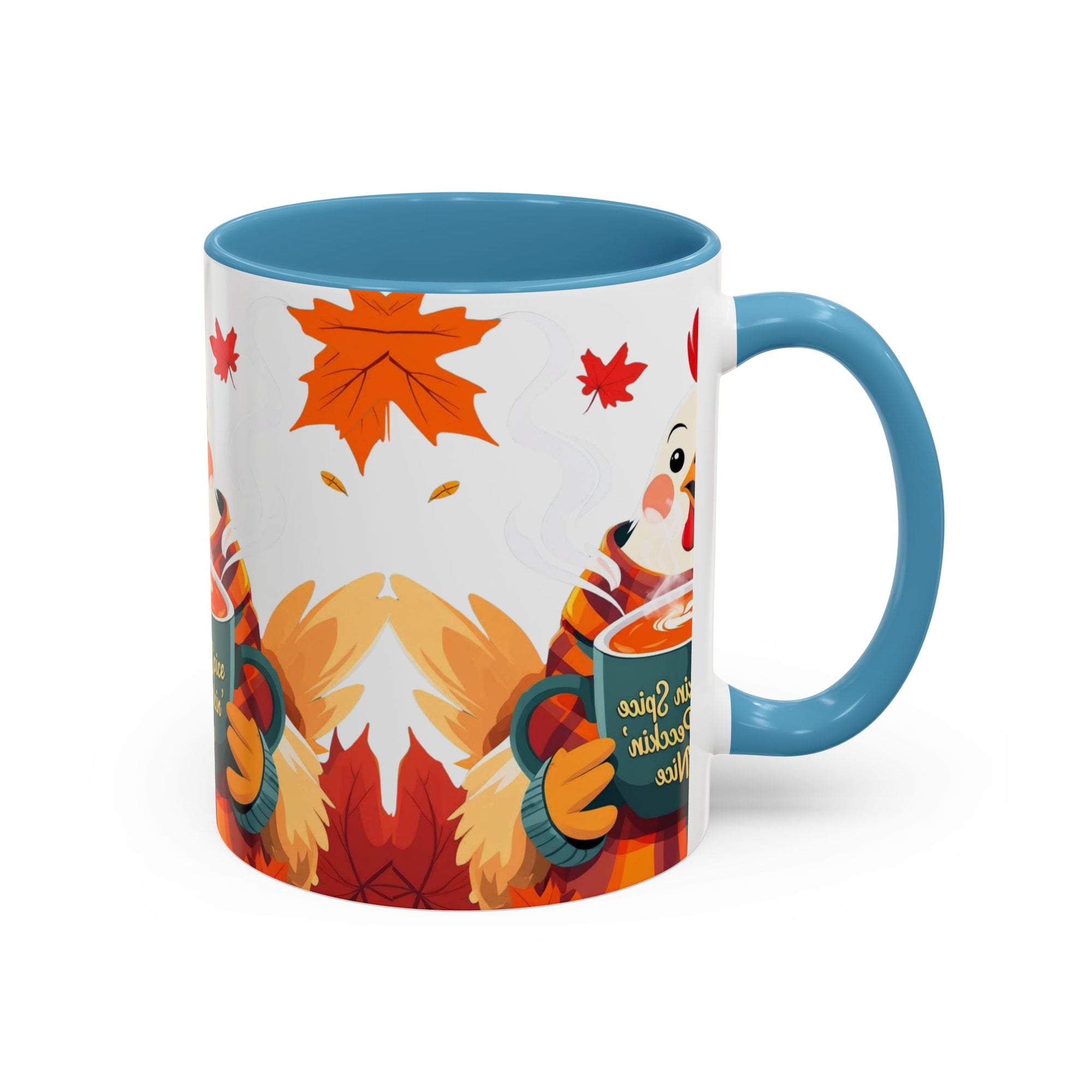 Pumpkin Spice & Peckin’ Nice Mug – Funny Chicken Coffee Cup – Fall Farmhouse Gift for Chicken Lovers Autumn Chicken Coffee Mug, Cute Fall Cup, Pumpkin Spice, Thanksgiving Gift, Farmhouse Decor, Cozy Vibes