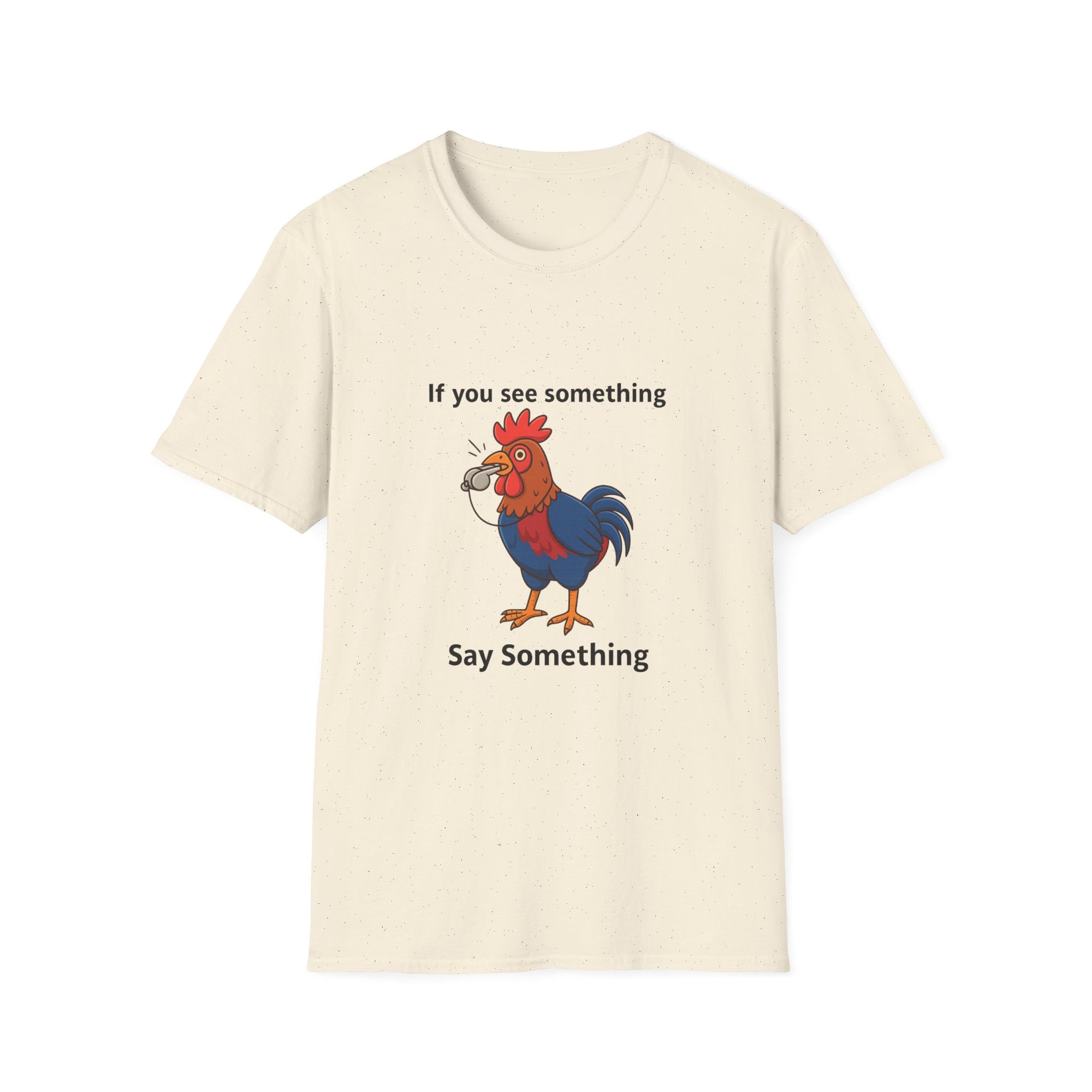 Funny Whistleblower Chicken Shirt – Farm Animal Humor Tee, Gift for Chicken Lovers, Backyard Farm Life