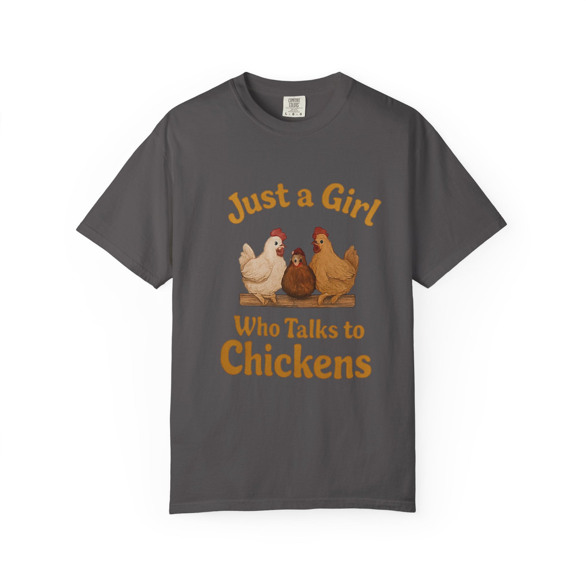 Just a Girl Who Talks to Chickens T-shirt | Fun Farm Tee, Gift for Chicken Lovers, Unisex Casual Wear, Quirky Animal Apparel, Country [...]