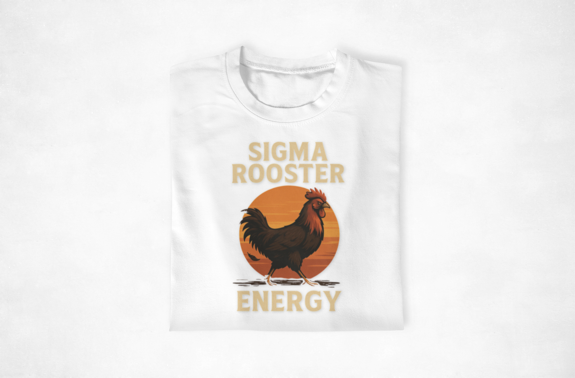 Sigma Rooster Energy Unisex Heavy Cotton Tee