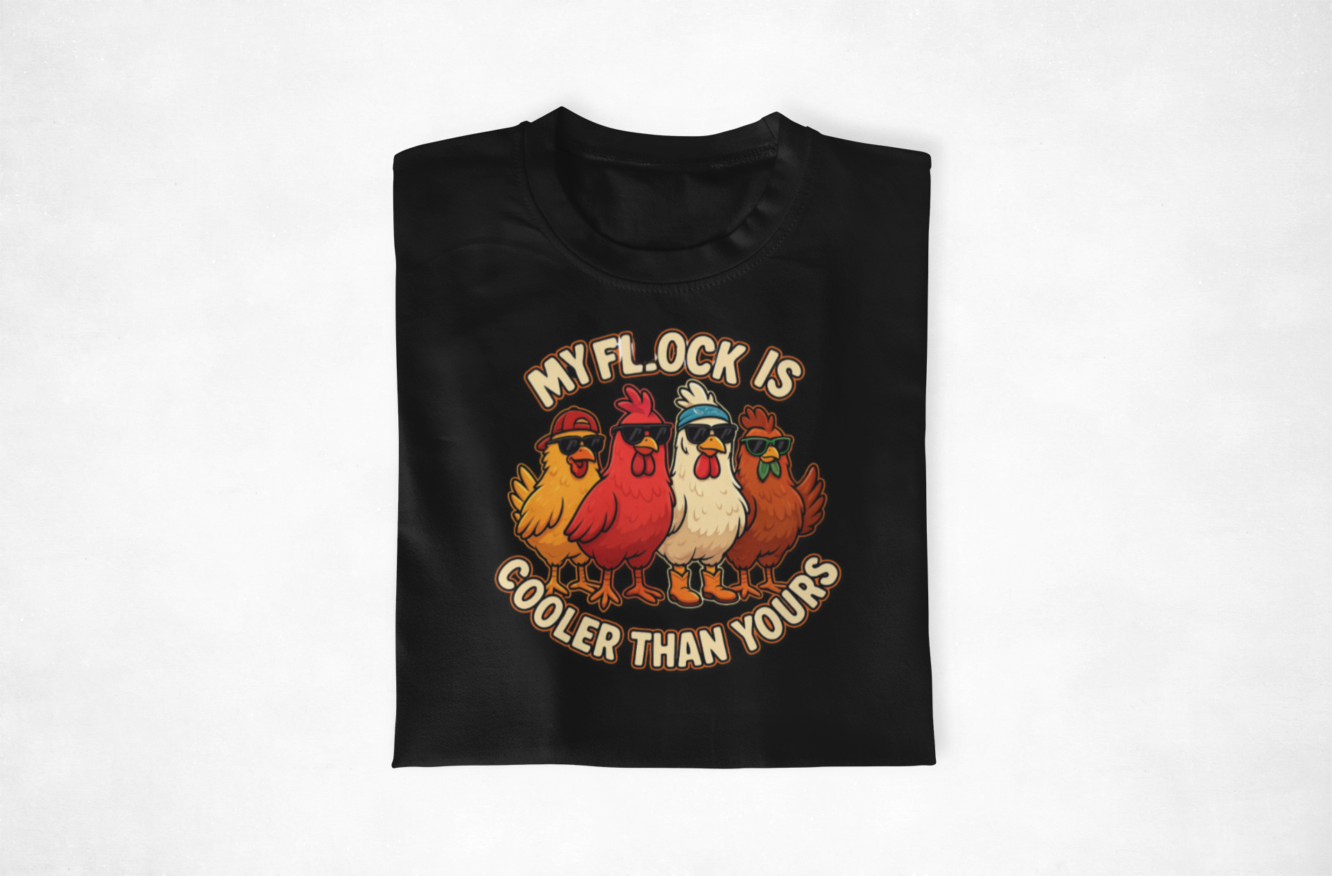 My Flock is Cooler Than Yours Vintage T-Shirt