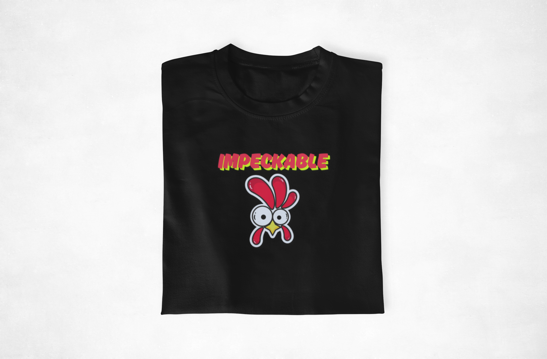 Impekcable Chicken Themed Unisex Softstyle T-Shirt