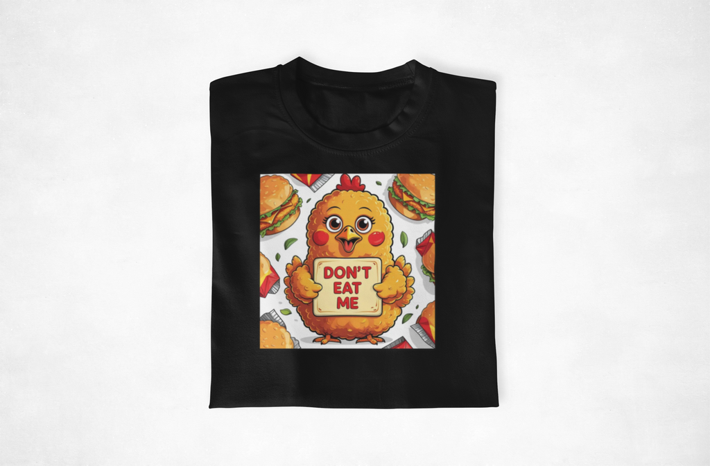 Don't Eat Me Chicken Funny Foodie T-Shirt - Don't Eat Me Chicken Tee, Humorous Gift, Unisex Casual Wear, Perfect for Food Lovers, Poultry Humor