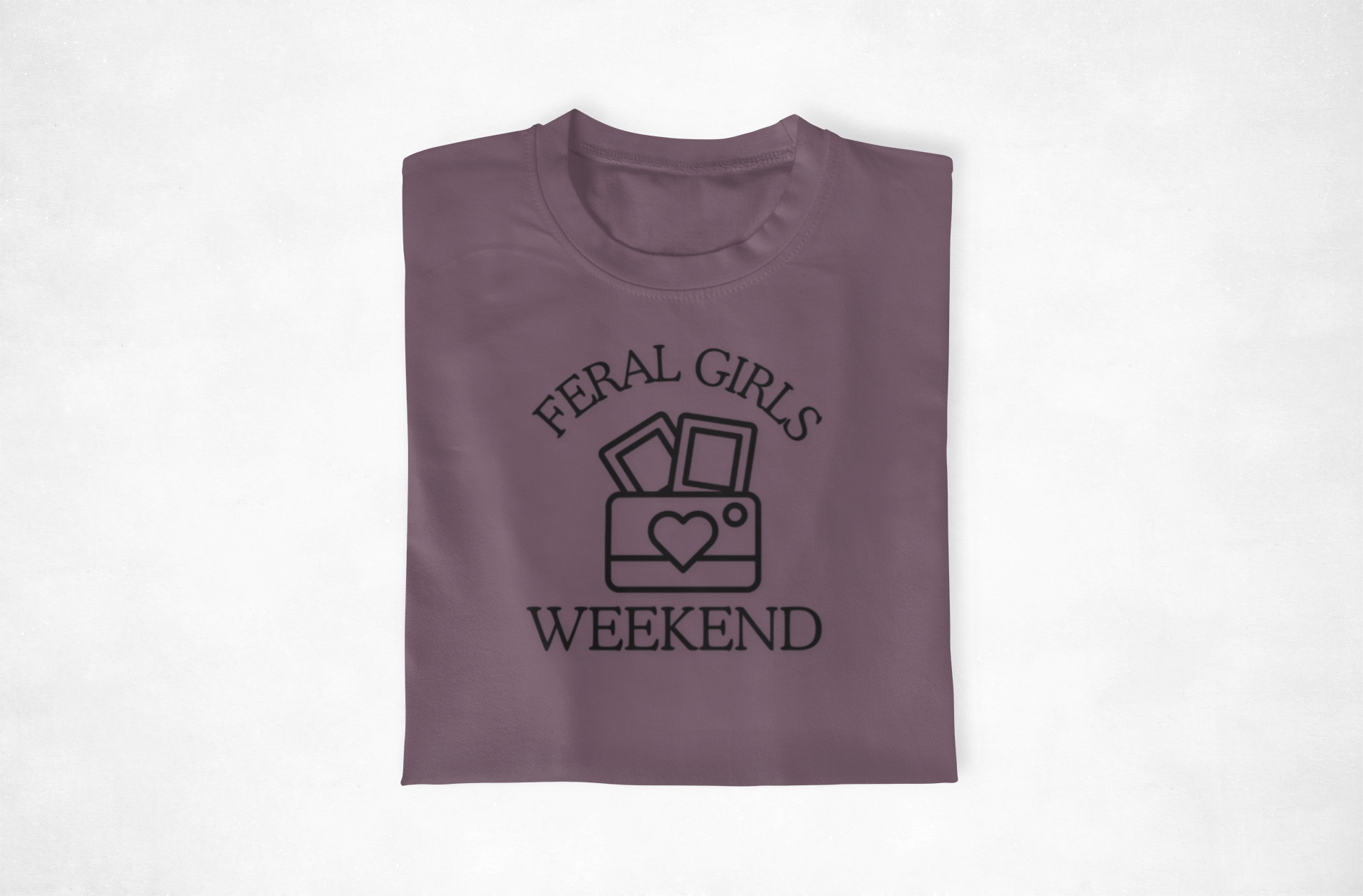 Feral Girls Weekend T-Shirt, Casual Tee for Friend Gatherings, Fun Girls' Night Out Shirt, Gift for Feral Girls, Summer Events Top