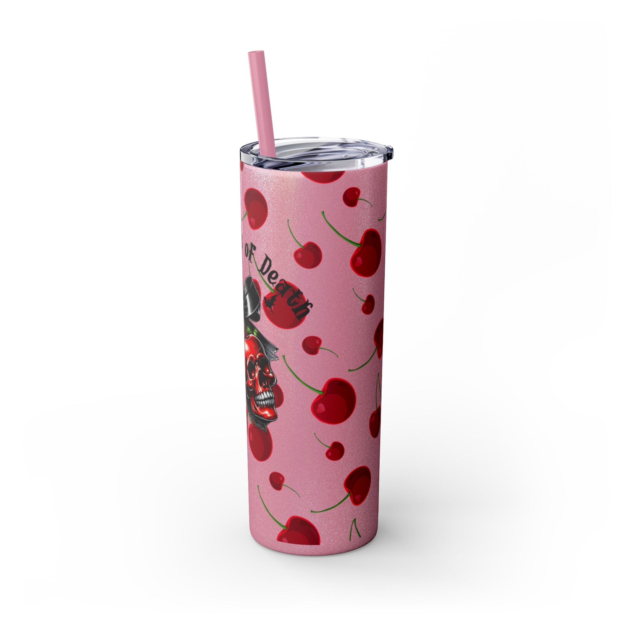 Cherry Kiss Skinny Tumbler