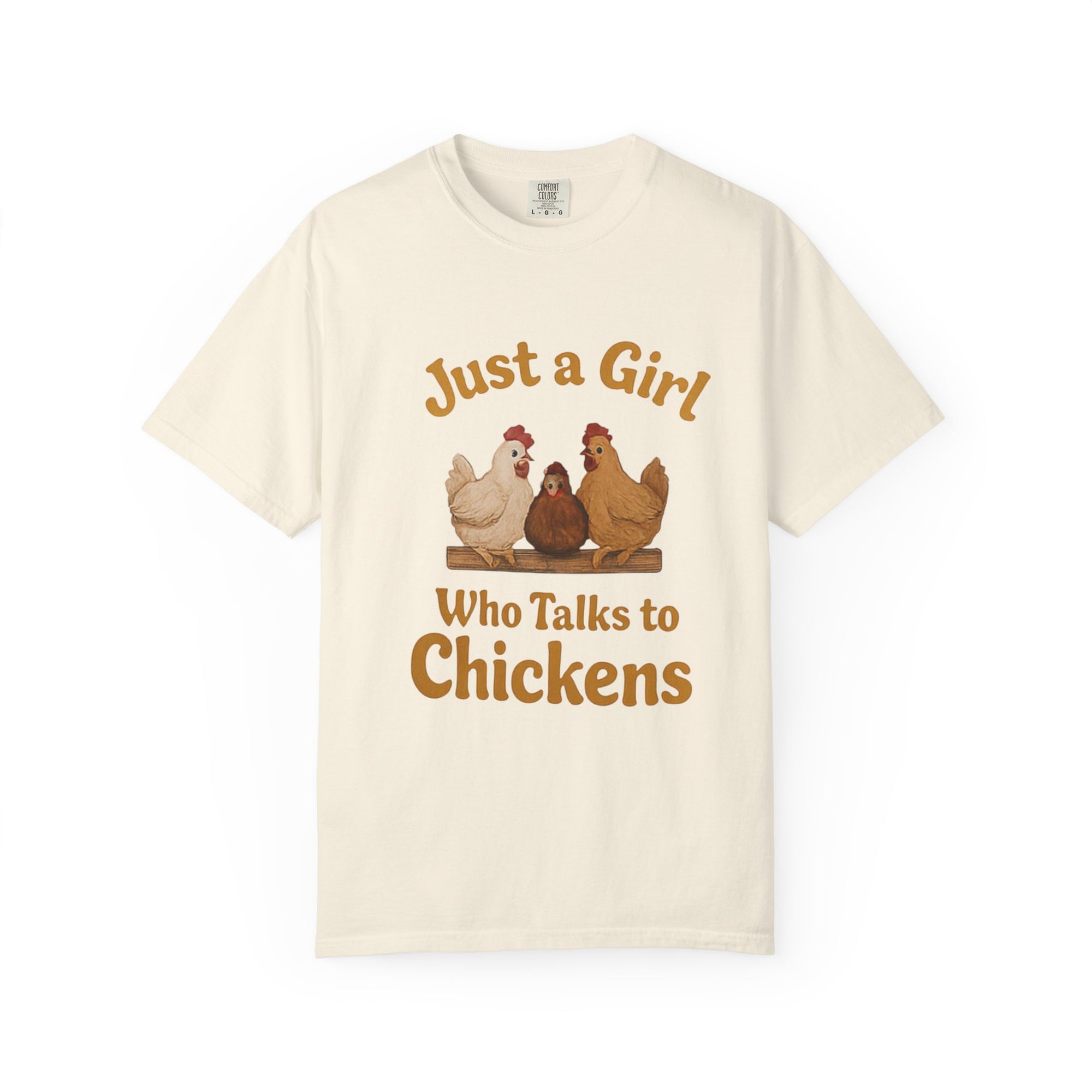 Just a Girl Who Talks to Chickens T-shirt | Fun Farm Tee, Gift for Chicken Lovers, Unisex Casual Wear, Quirky Animal Apparel, Country [...]