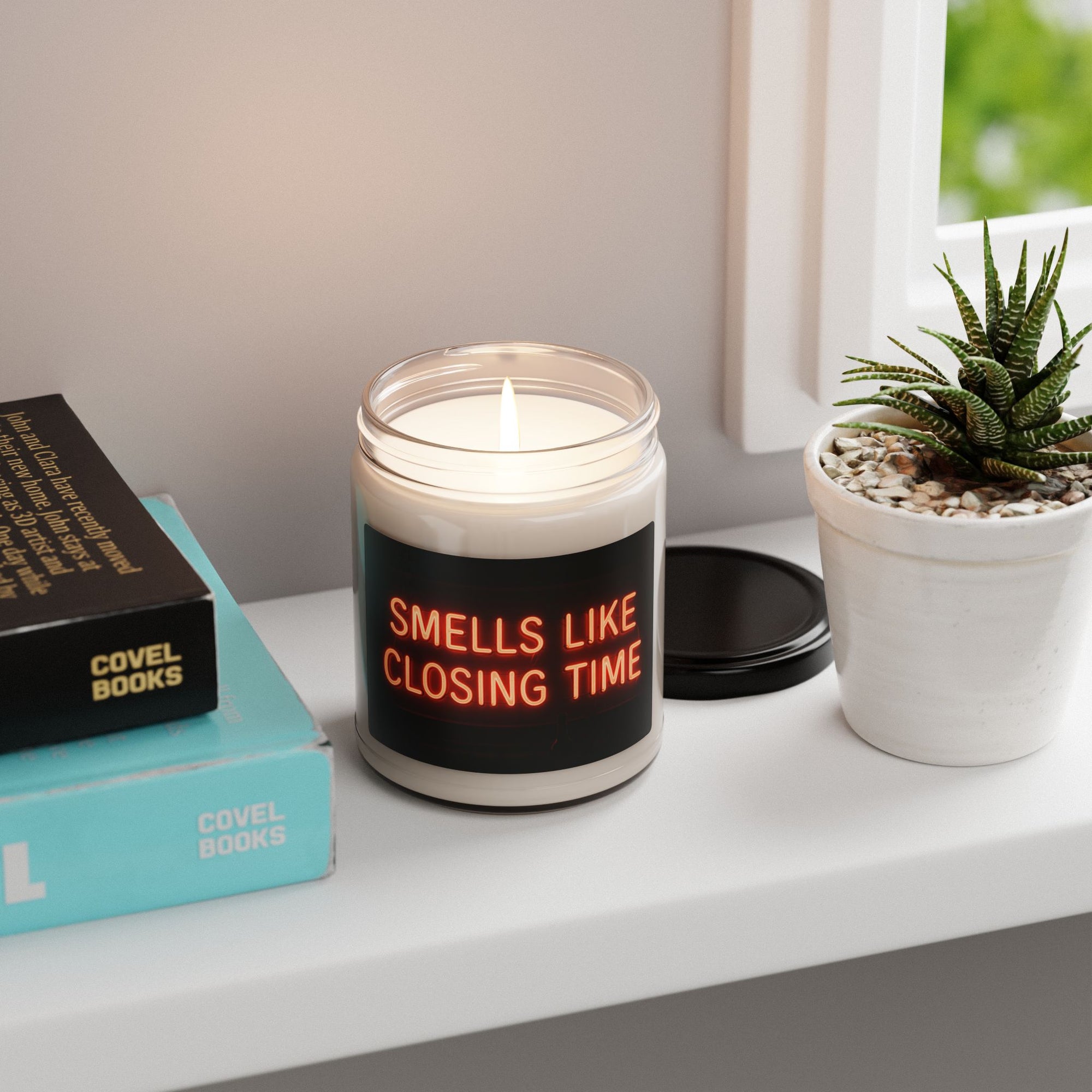 Smells Like Closing Time Soy Candle | 90s Nostalgia Gift | Semisonic Inspired Candle | Retro Funny Candle for Music Lovers