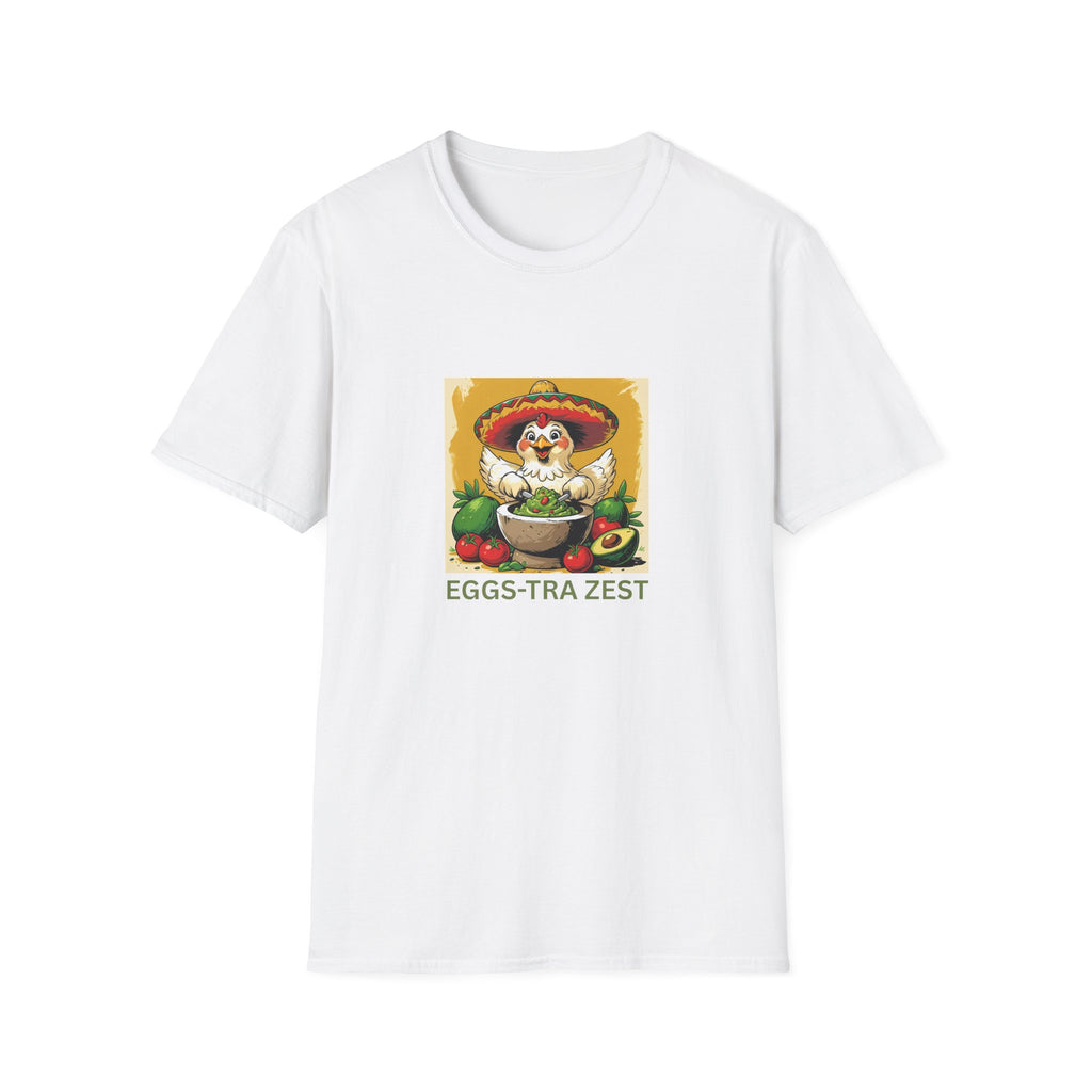 Eggs-Tra Zest Avacado Unisex T-Shirt