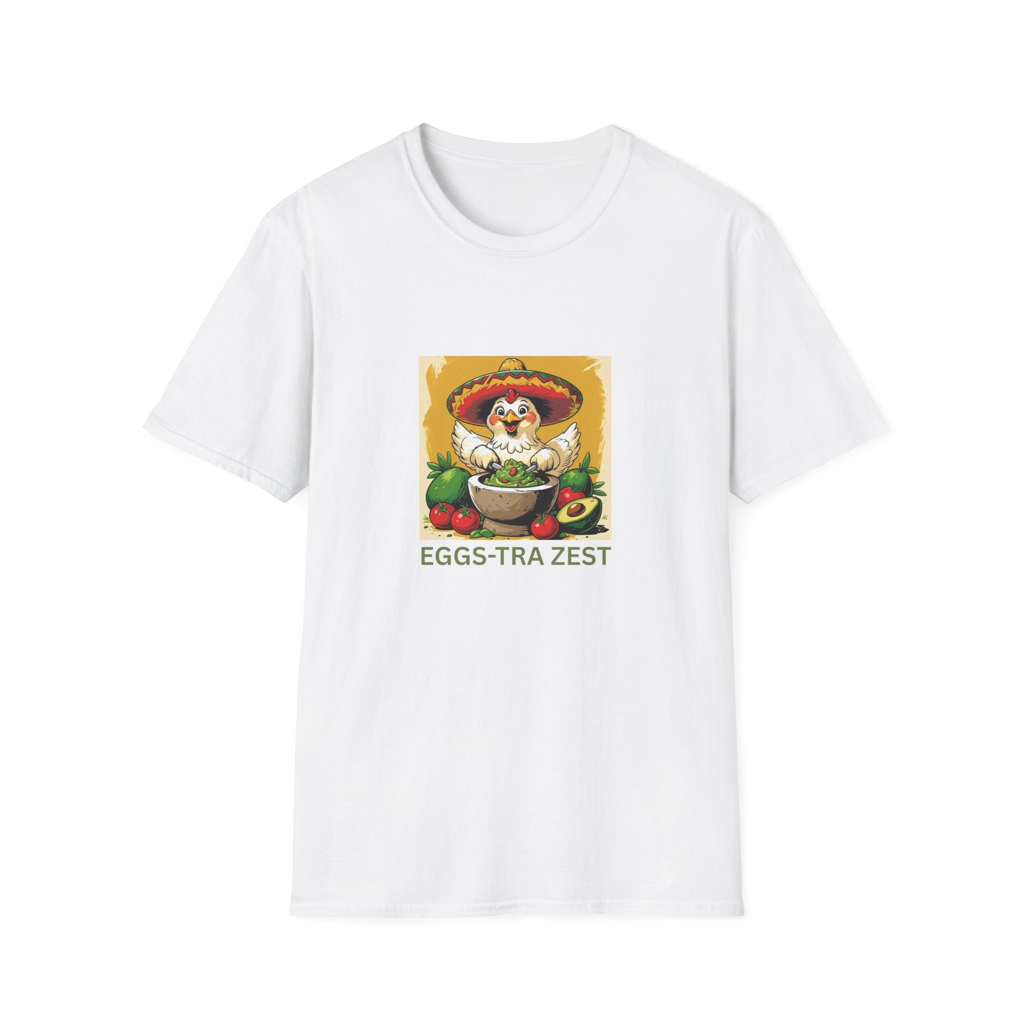 Eggs-Tra Zest Avacado Unisex T-Shirt
