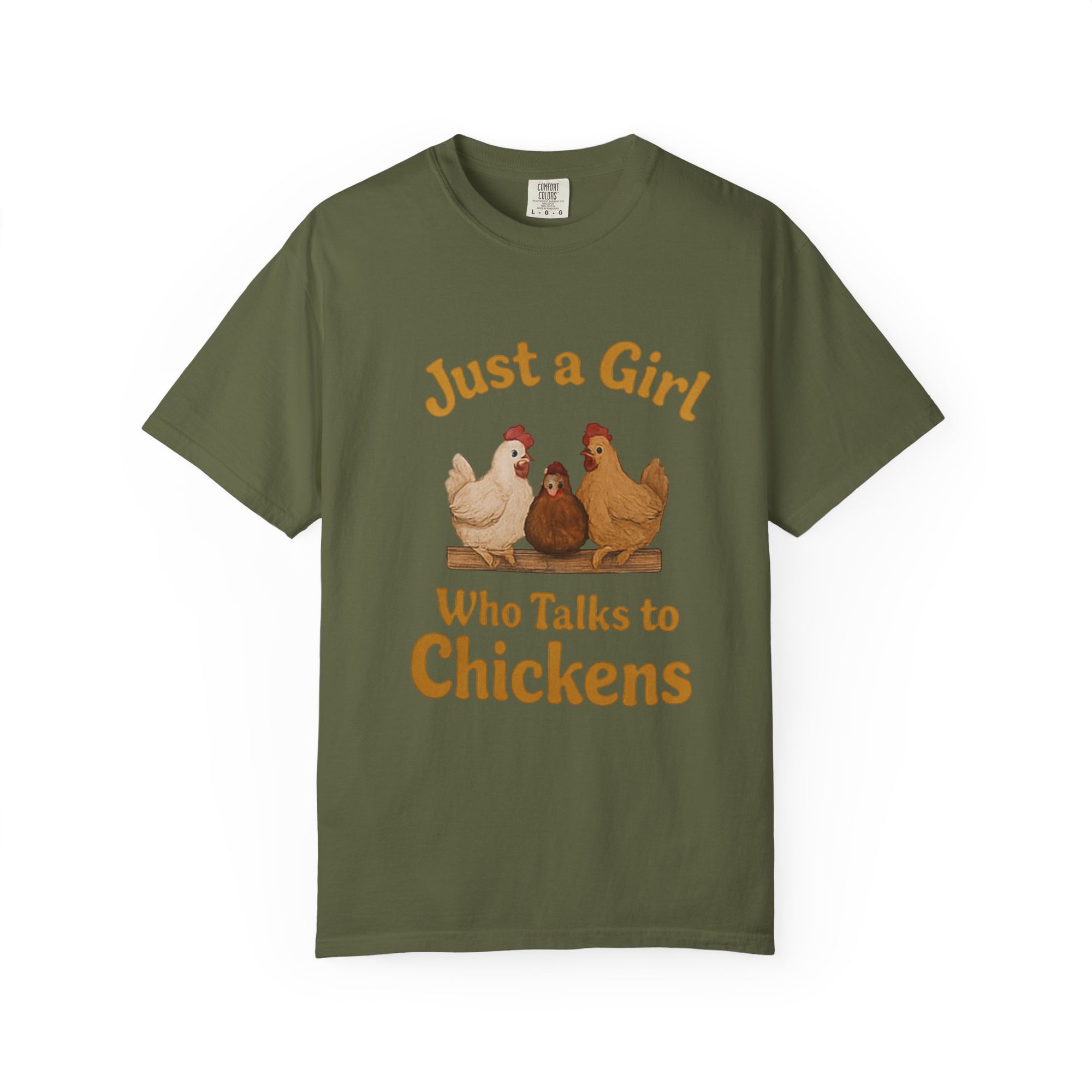 Just a Girl Who Talks to Chickens T-shirt | Fun Farm Tee, Gift for Chicken Lovers, Unisex Casual Wear, Quirky Animal Apparel, Country [...]