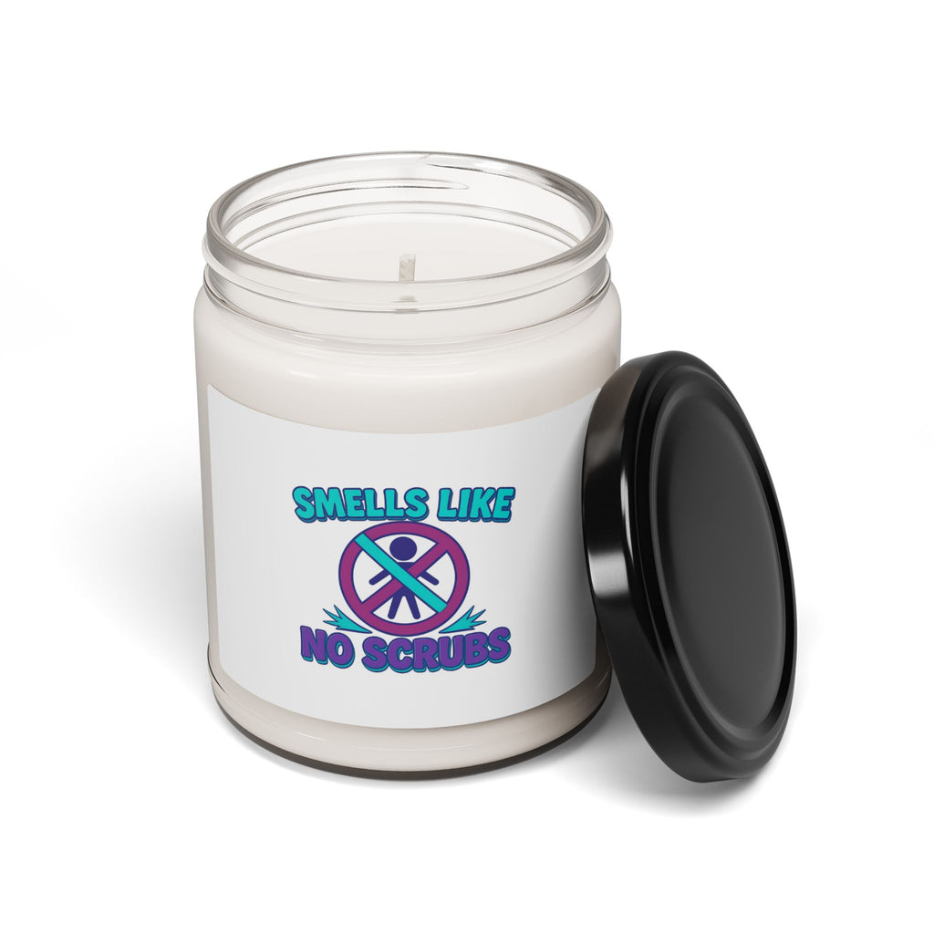 Smells Like No Scrubs Soy Candle | 90s Nostalgia Gift | TLC Inspired Candle | Retro Funny Candle for Music Lovers