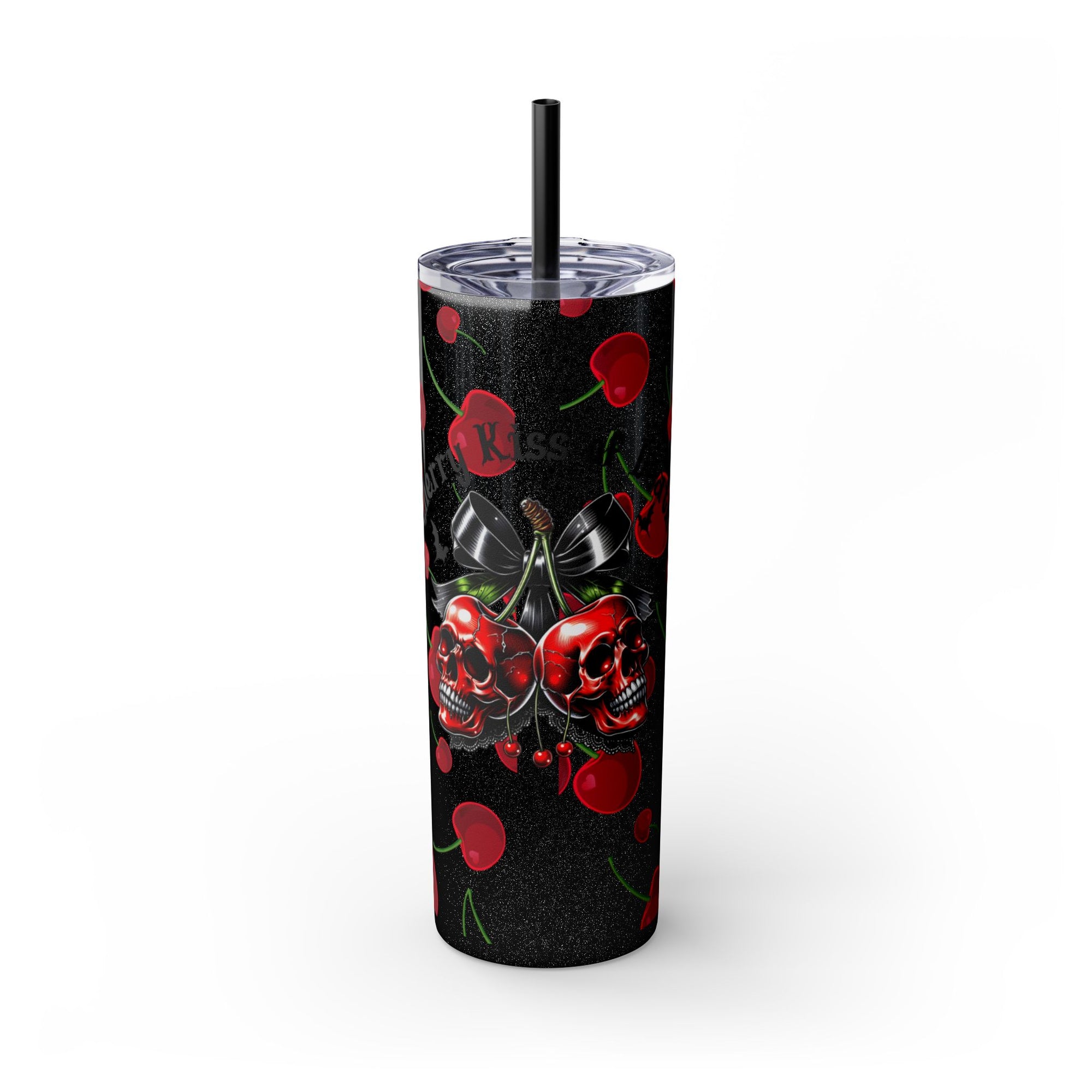 Cherry Kiss Skinny Tumbler